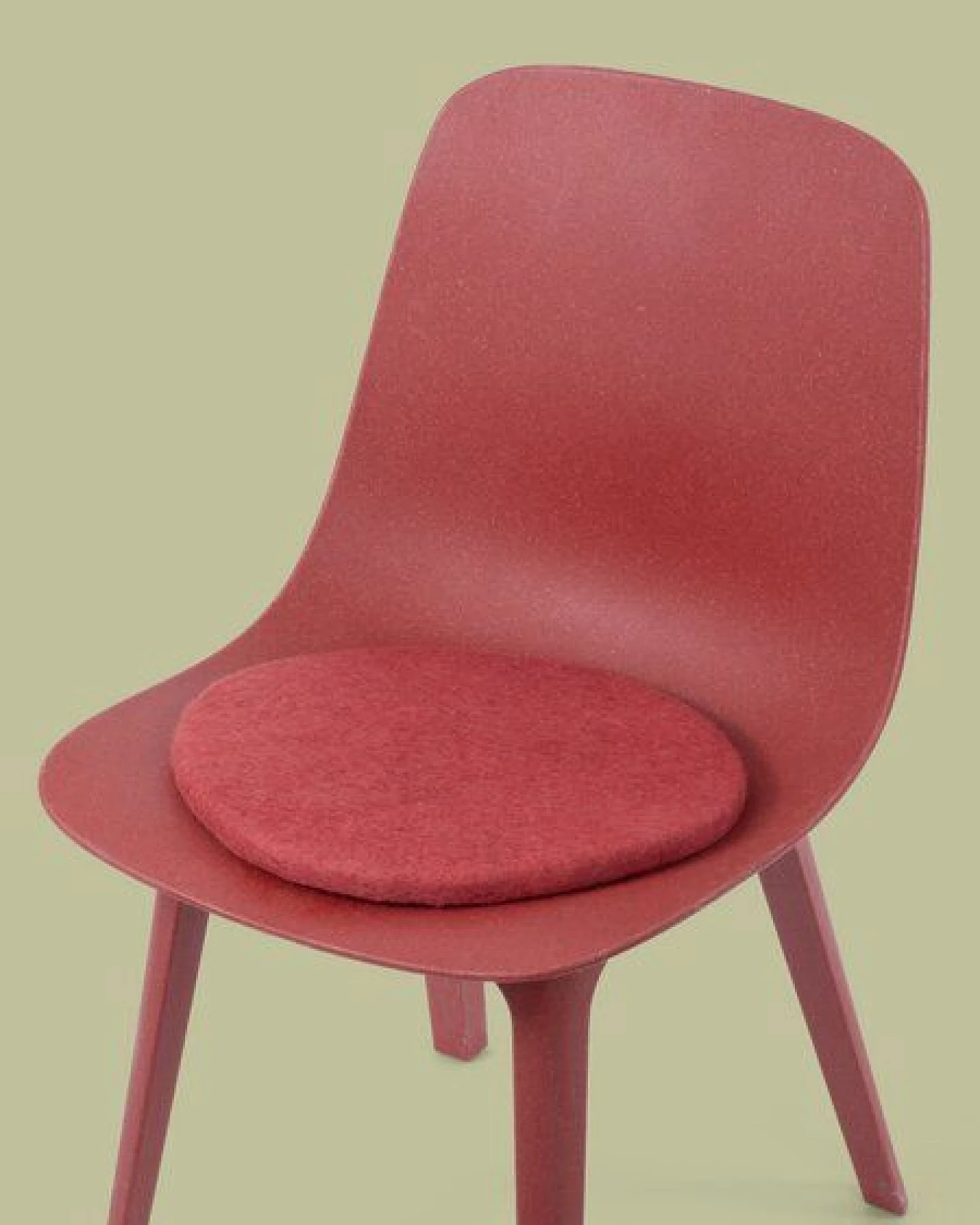 myfelt Flachfilz Sitzauflage (⌀ 36 cm, 36 x 36 cm) – Ansicht 3