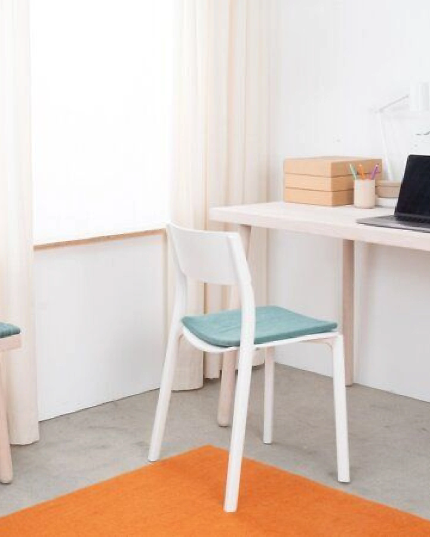 myfelt Flachfilz Sitzauflage (⌀ 36 cm, 36 x 36 cm) – Ansicht 2