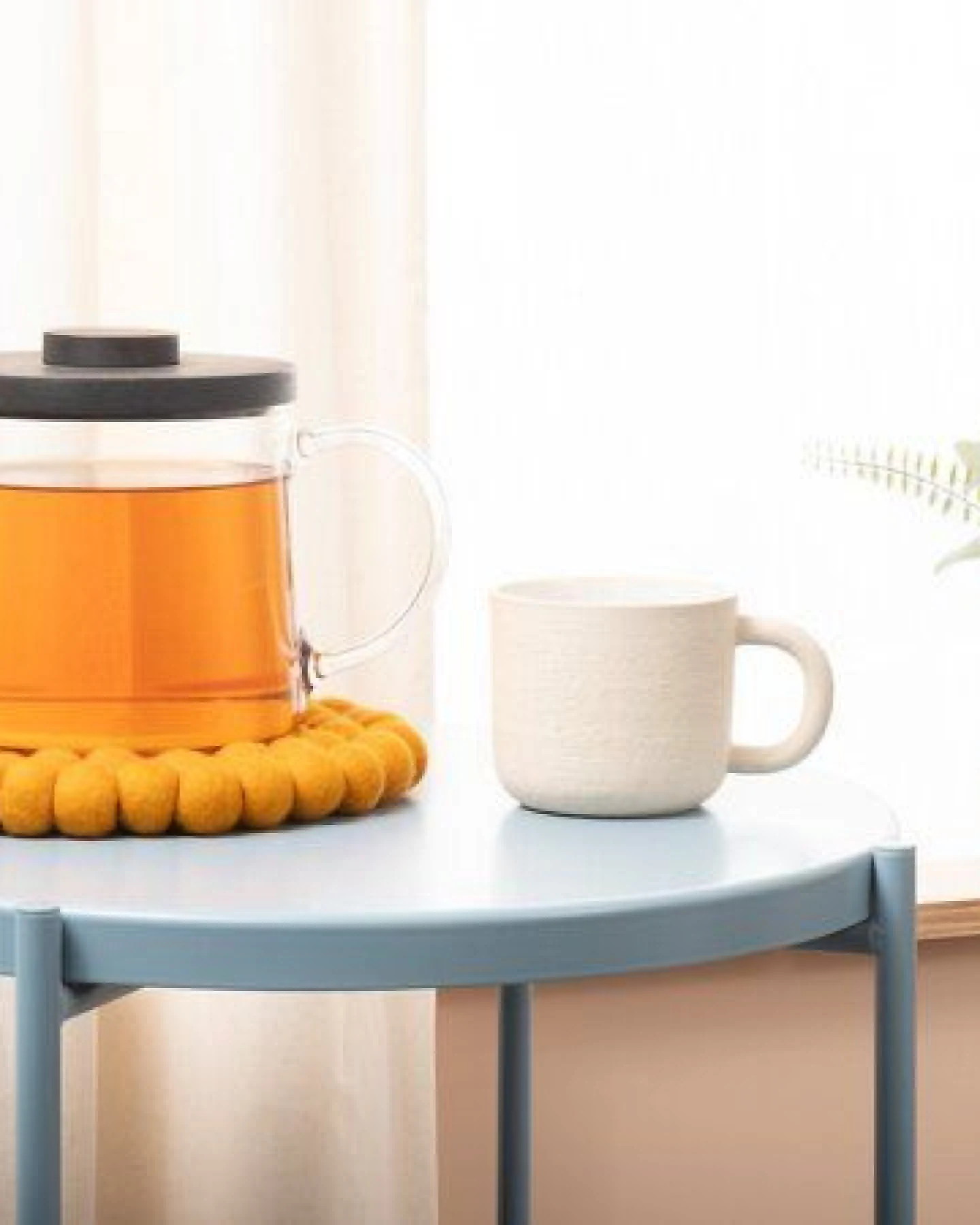 myfelt Filzkugel Topfuntersetzer (⌀ 20 cm) – Ansicht 4