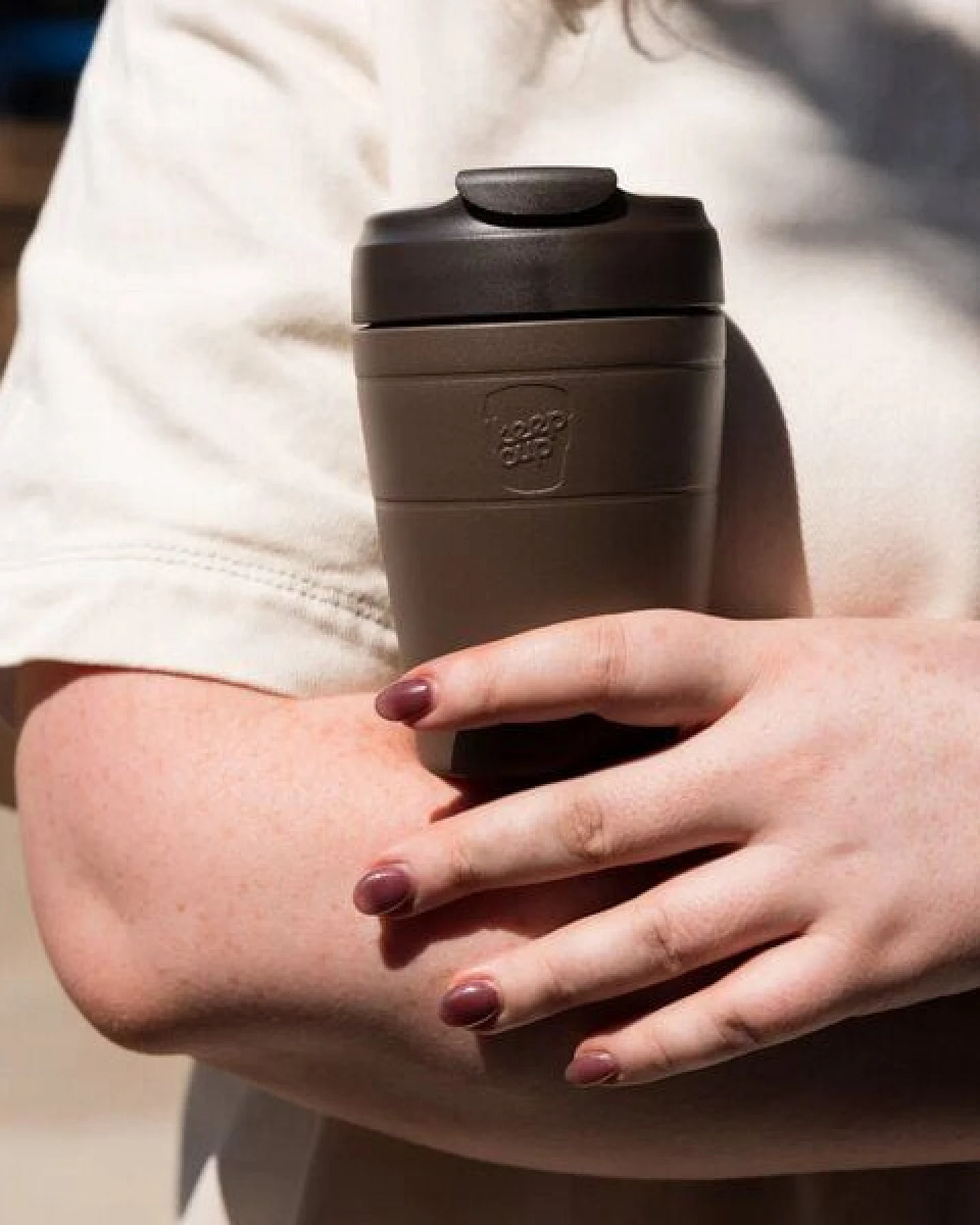KeepCup COMMUTER TRAVEL CUP - Thermobecher Edelstahl, auslaufsicher – Ansicht 3
