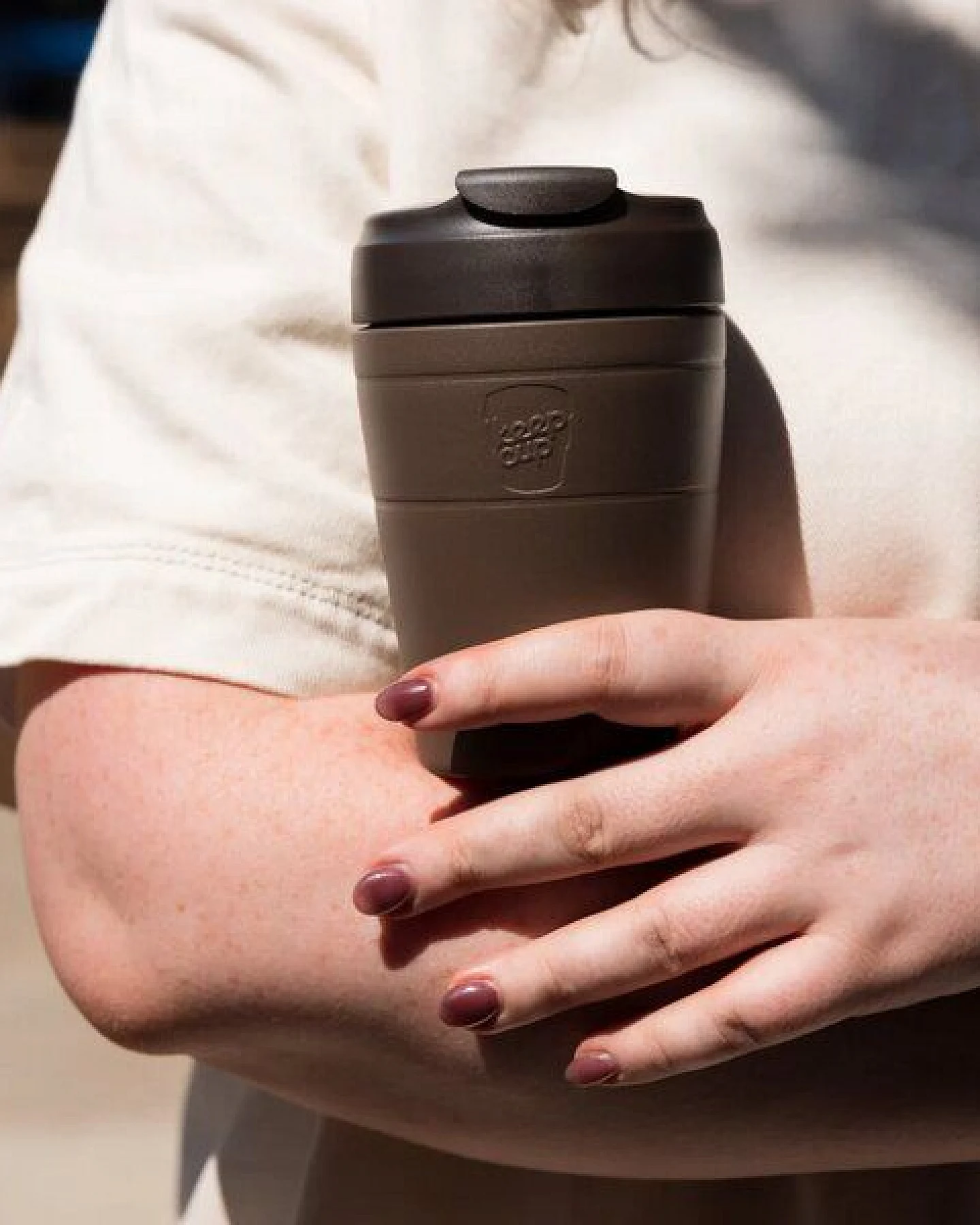 KeepCup COMMUTER TRAVEL MUG - Thermobecher aus Edelstahl, auslaufsicher – Ansicht 3