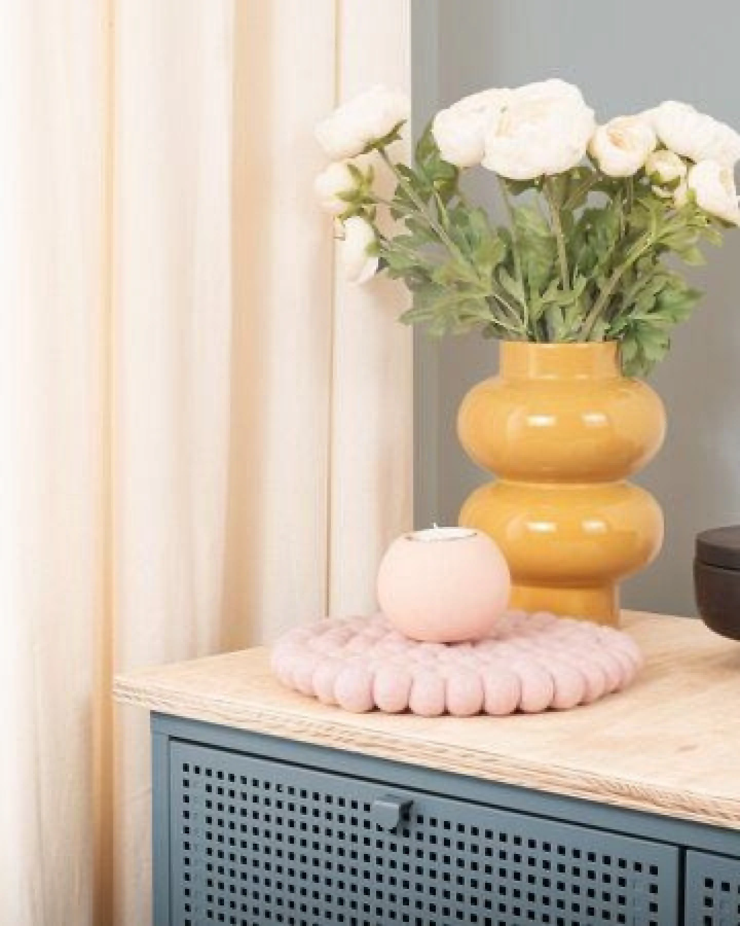 myfelt Filzkugel Topfuntersetzer (⌀ 20 cm) – Ansicht 4