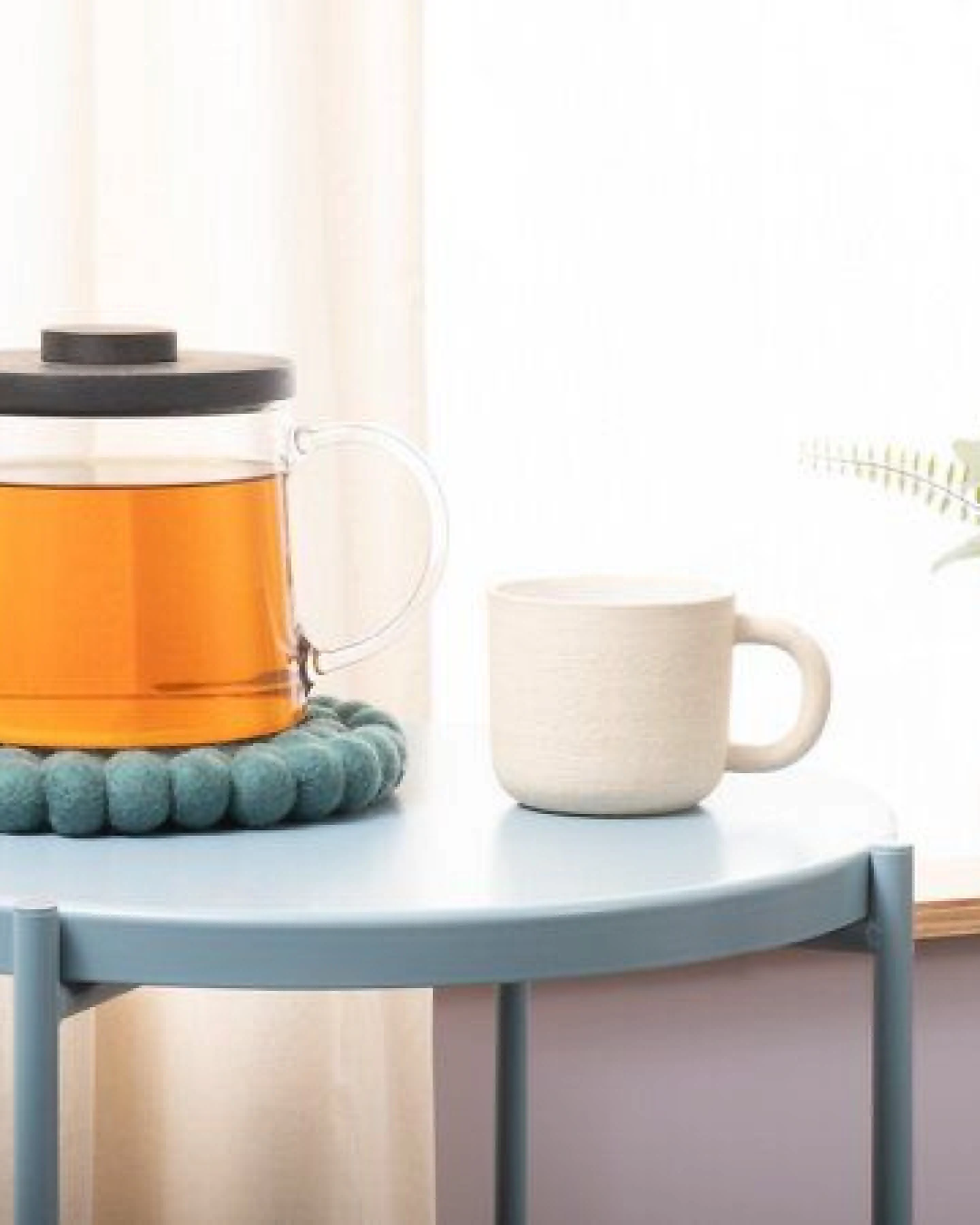 myfelt Filzkugel Topfuntersetzer (⌀ 20 cm) – Ansicht 3