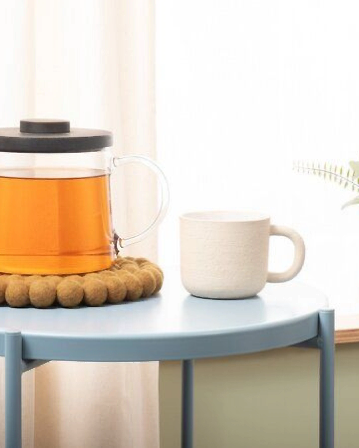 myfelt Filzkugel Topfuntersetzer (⌀ 20 cm) – Ansicht 3