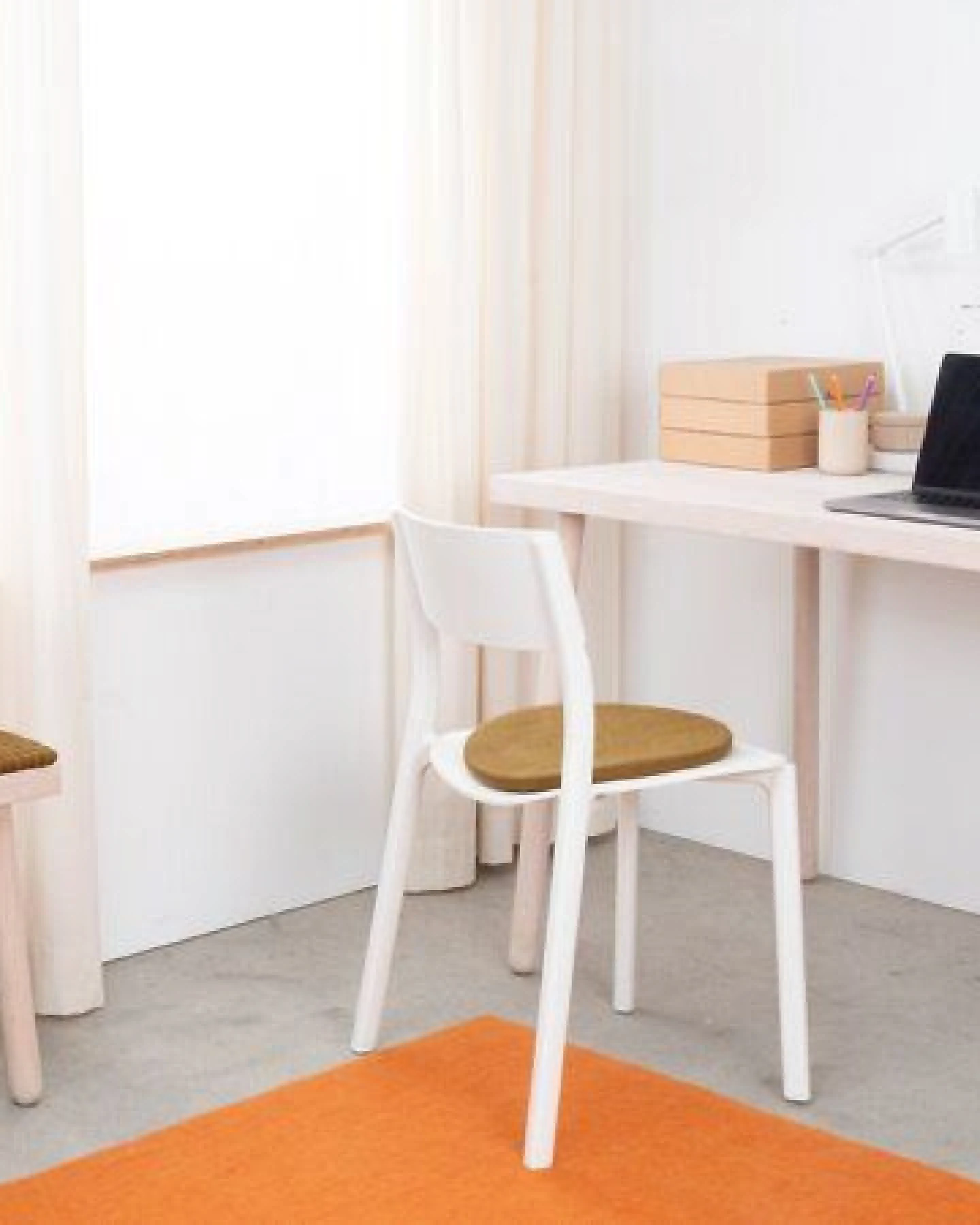 myfelt Flachfilz Sitzauflage (⌀ 36 cm, 36 x 36 cm) – Ansicht 2
