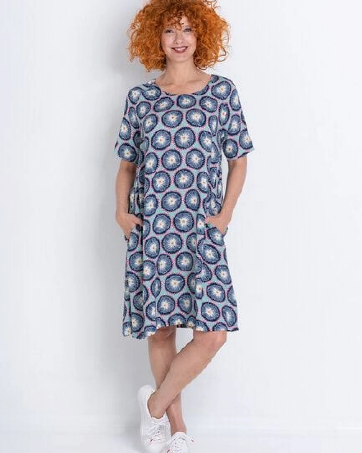Heidekönigin Kleid kurzarm – Ansicht 2
