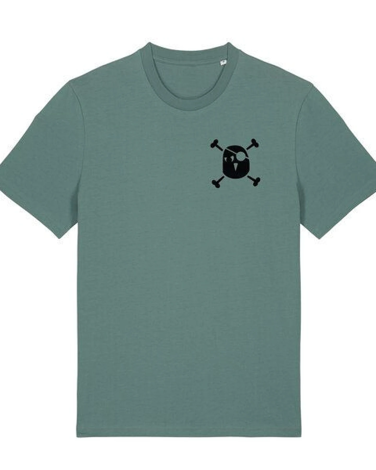 päfjes Wanted Gesucht / Pinguin Pirat Paulo Rusticalo - Fair Wear Unisex Männer Bio T-Shirt – Ansicht 3