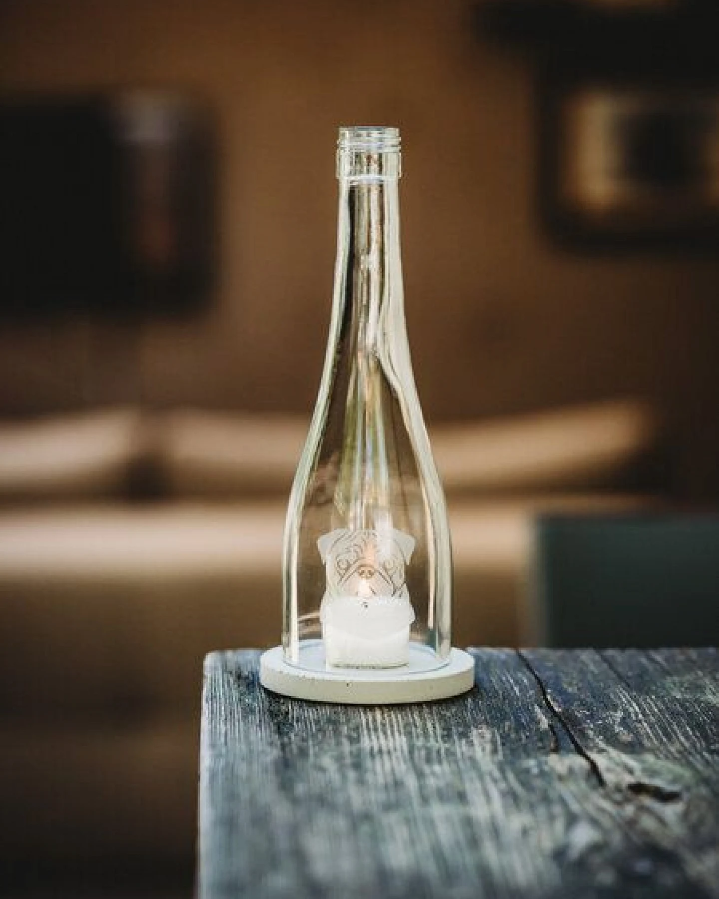 MaBe Der MOPS - klein, rund, und voller Liebe - witziges und nachhaltiges Upcycling aus der leeren Flasche – Ansicht 3