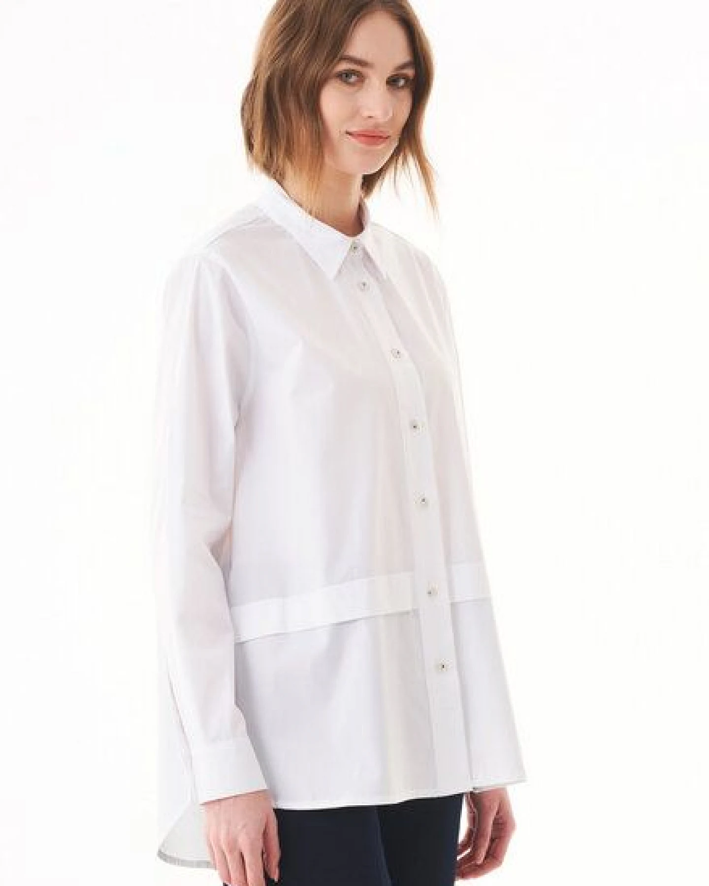 ORGANICATION Hemdbluse aus Bio-Baumwolle – Ansicht 3