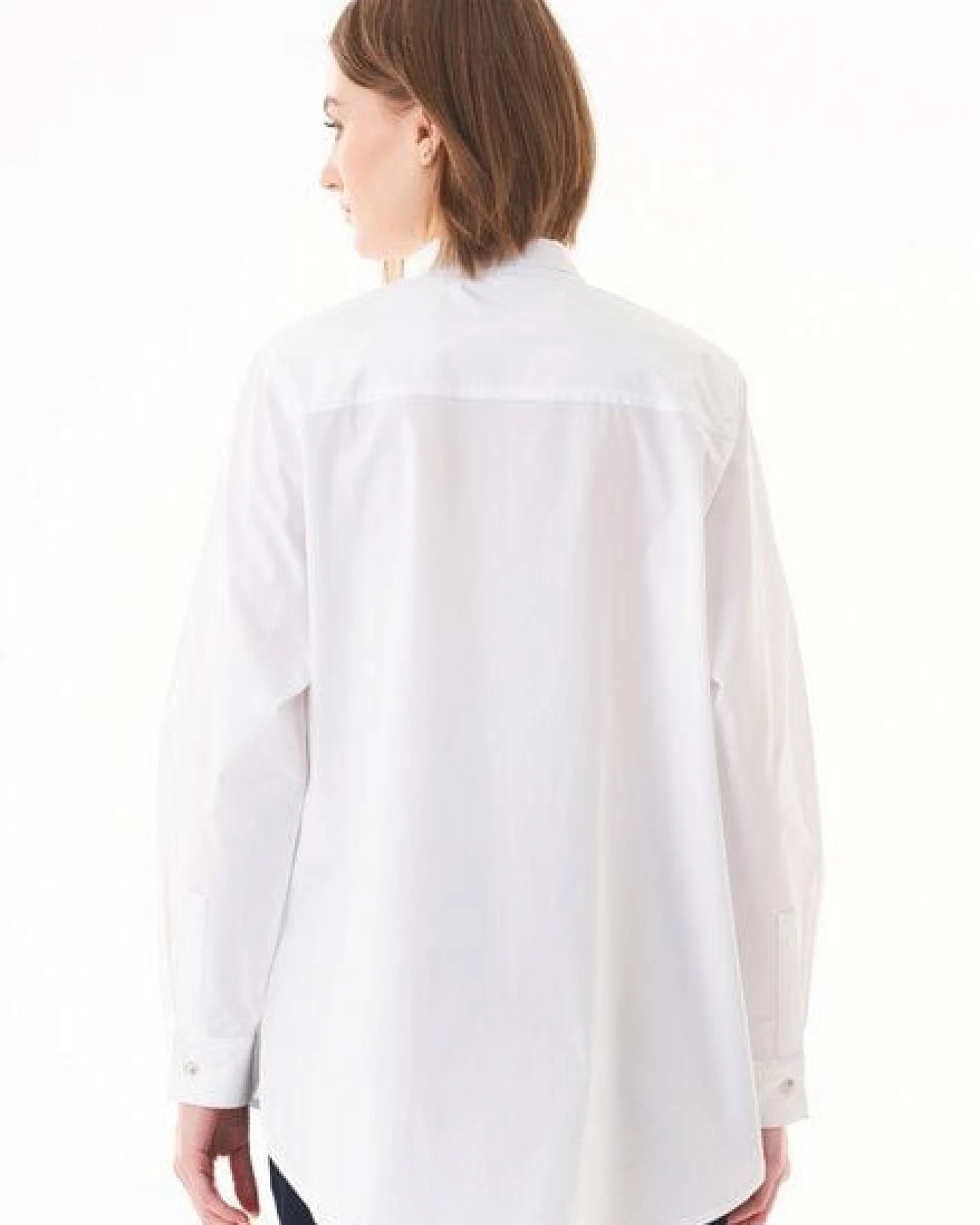 ORGANICATION Hemdbluse aus Bio-Baumwolle – Ansicht 4
