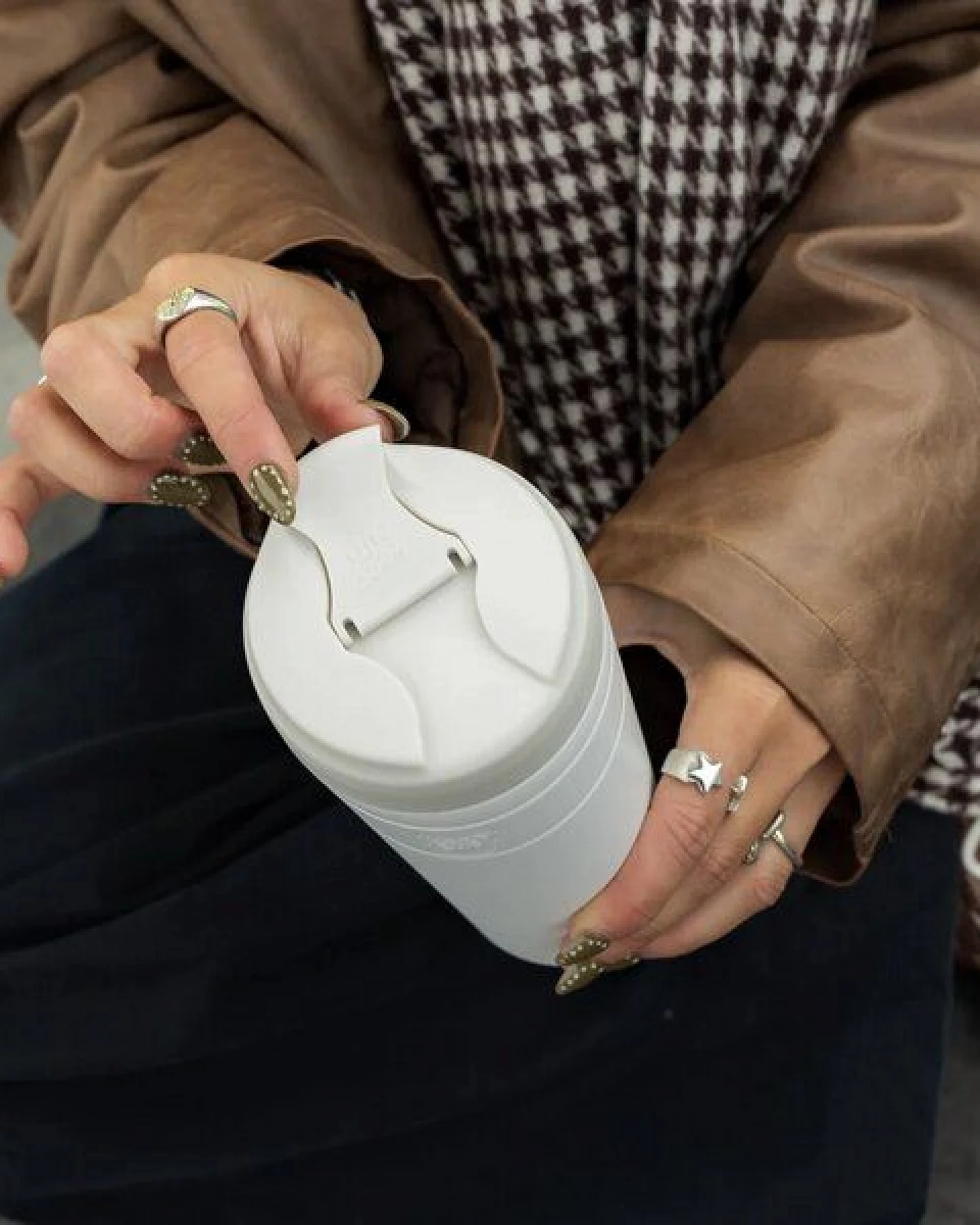 KeepCup COMMUTER TRAVEL CUP - Thermobecher Edelstahl, auslaufsicher – Ansicht 3