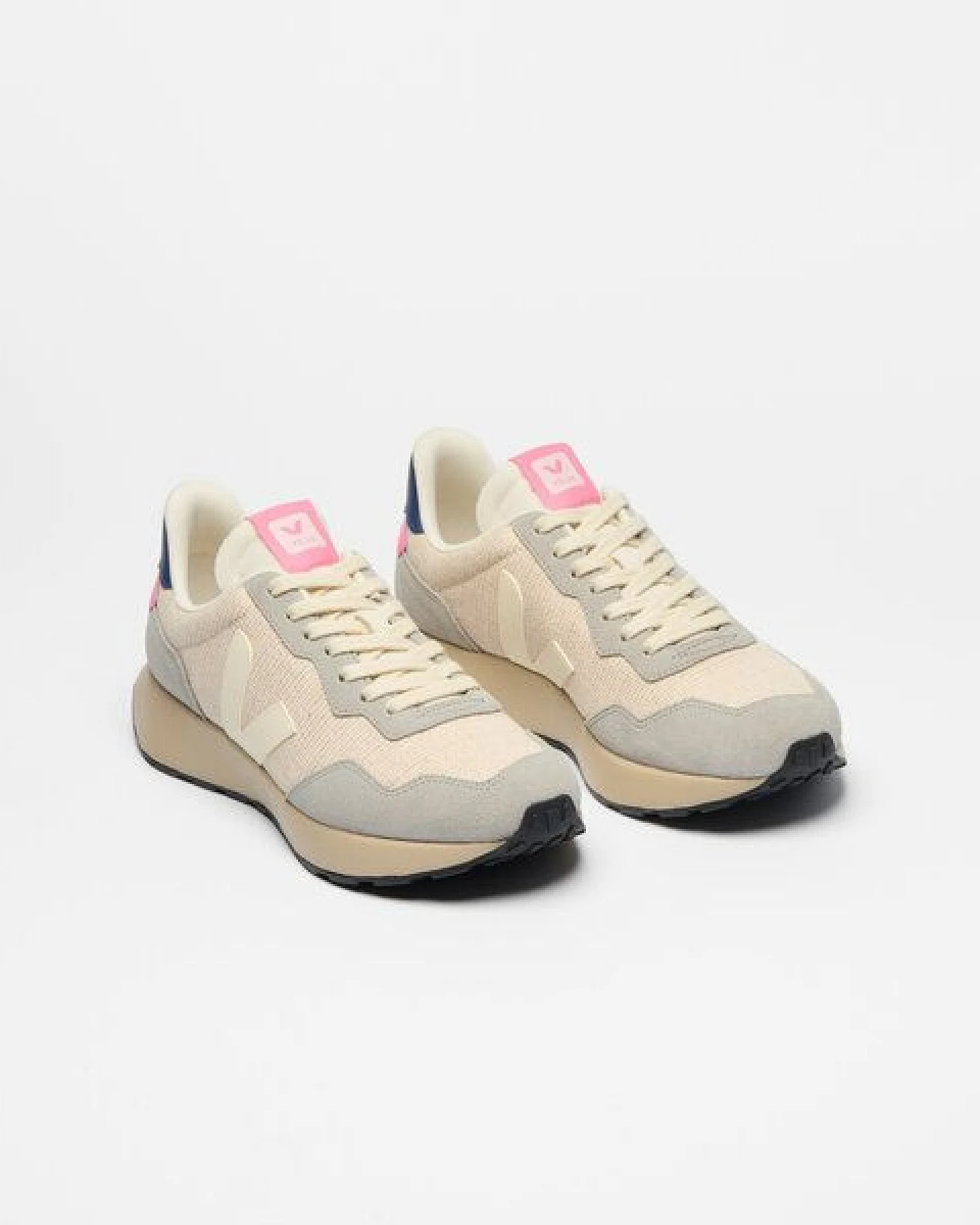 Veja Damen-Sneaker Paulistana J-Mesh Cashew Oxford Grey – Ansicht 2