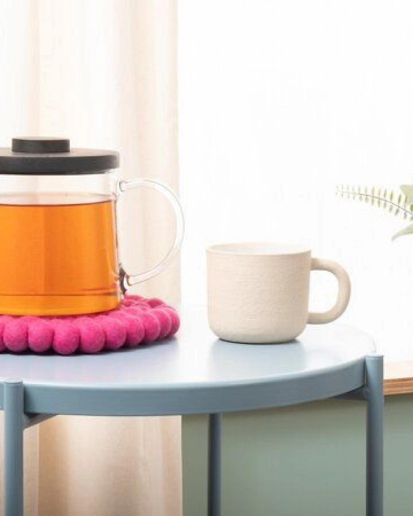 myfelt Filzkugel Topfuntersetzer (⌀ 20 cm) – Ansicht 3