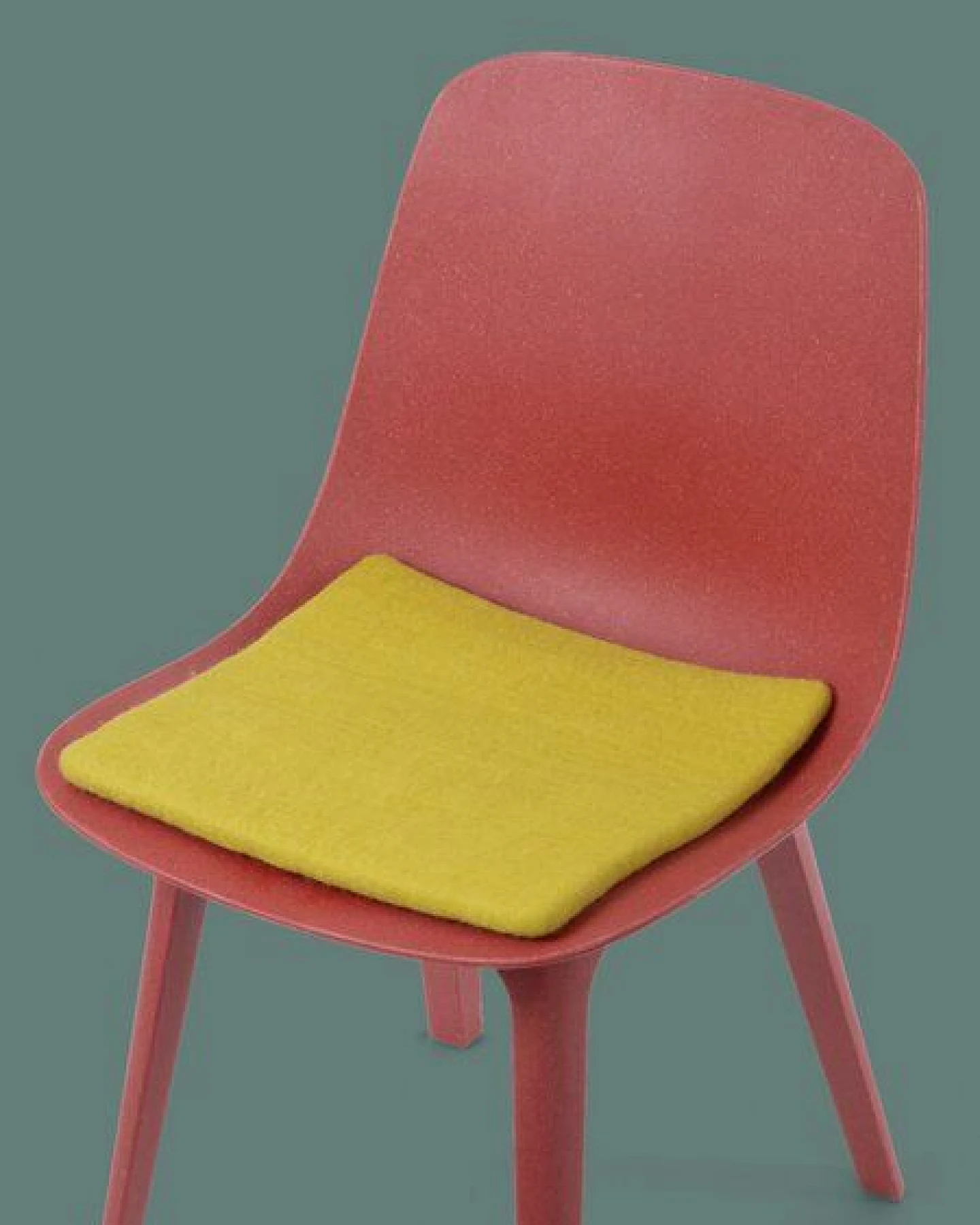 myfelt Flachfilz Sitzauflage (⌀ 36 cm, 36 x 36 cm) – Ansicht 2