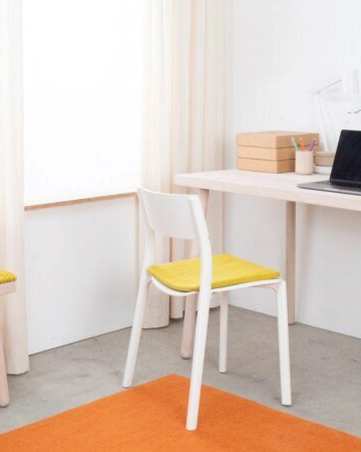 myfelt Flachfilz Sitzauflage (⌀ 36 cm, 36 x 36 cm) – Ansicht 3