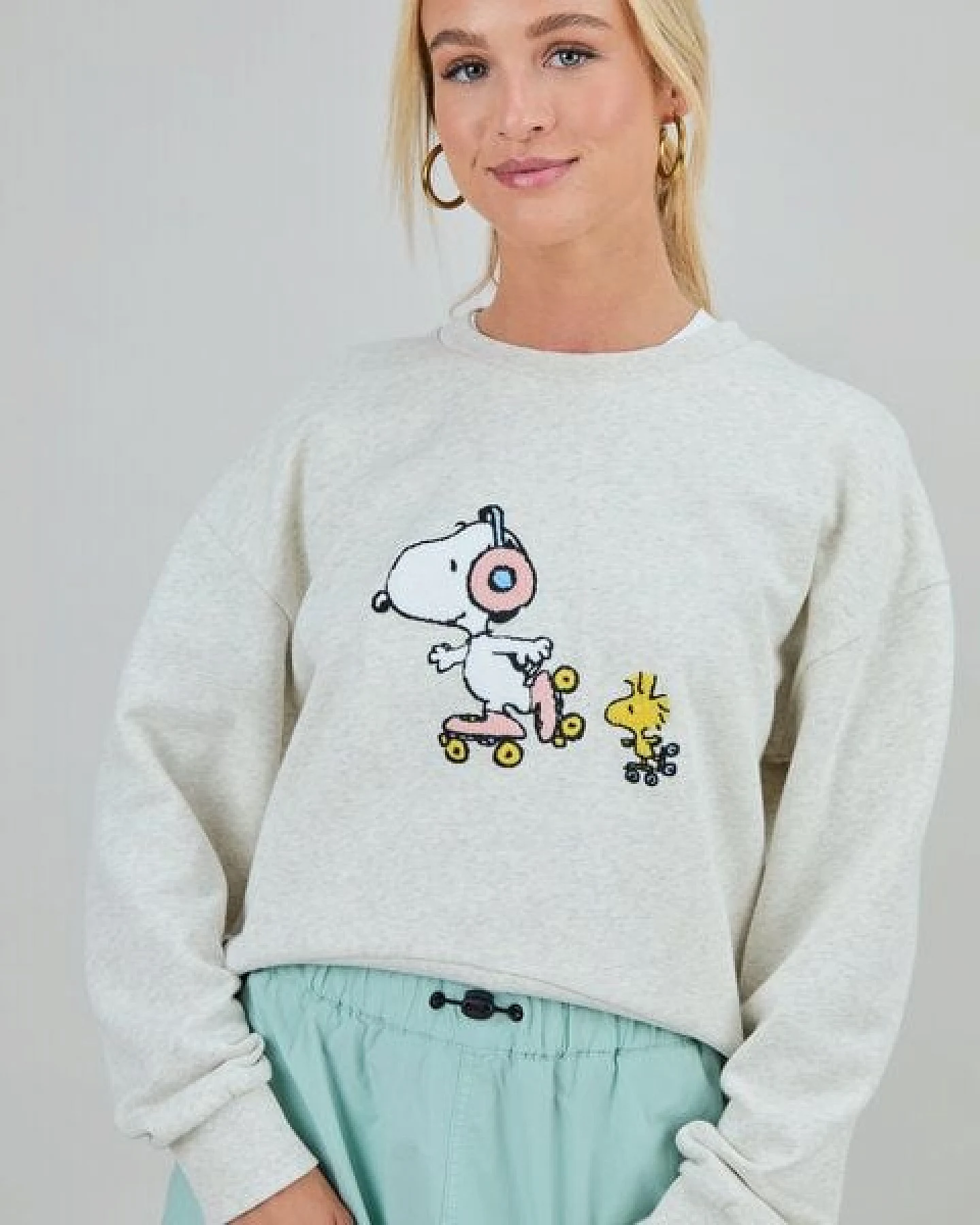 Brava Fabrics Sweatshirt Peanuts Roller – Ansicht 4