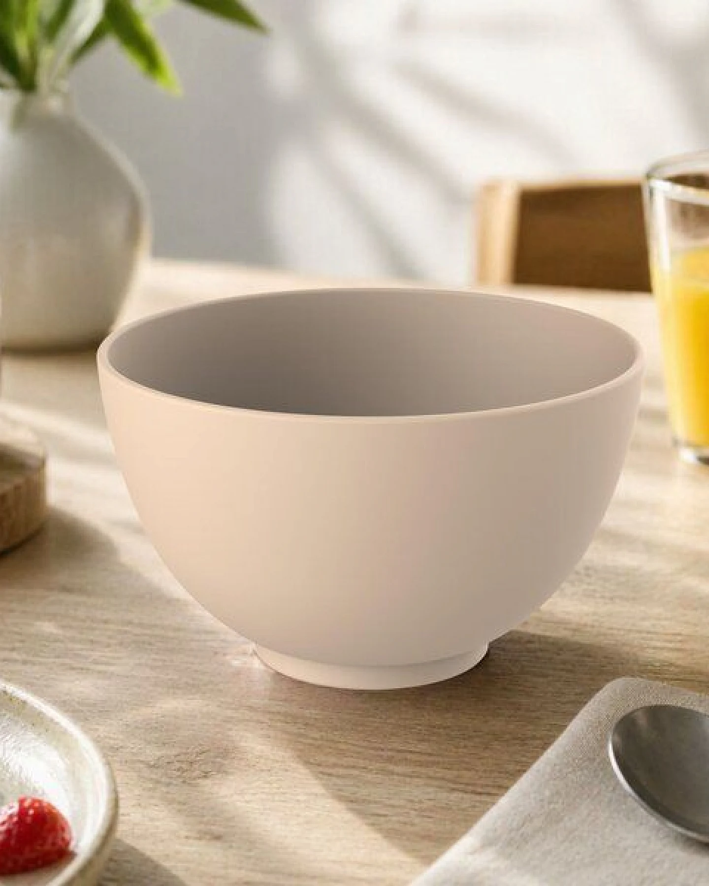 elasto Müslischale - Frühstücksschale aus Kunststoff – Ansicht 2