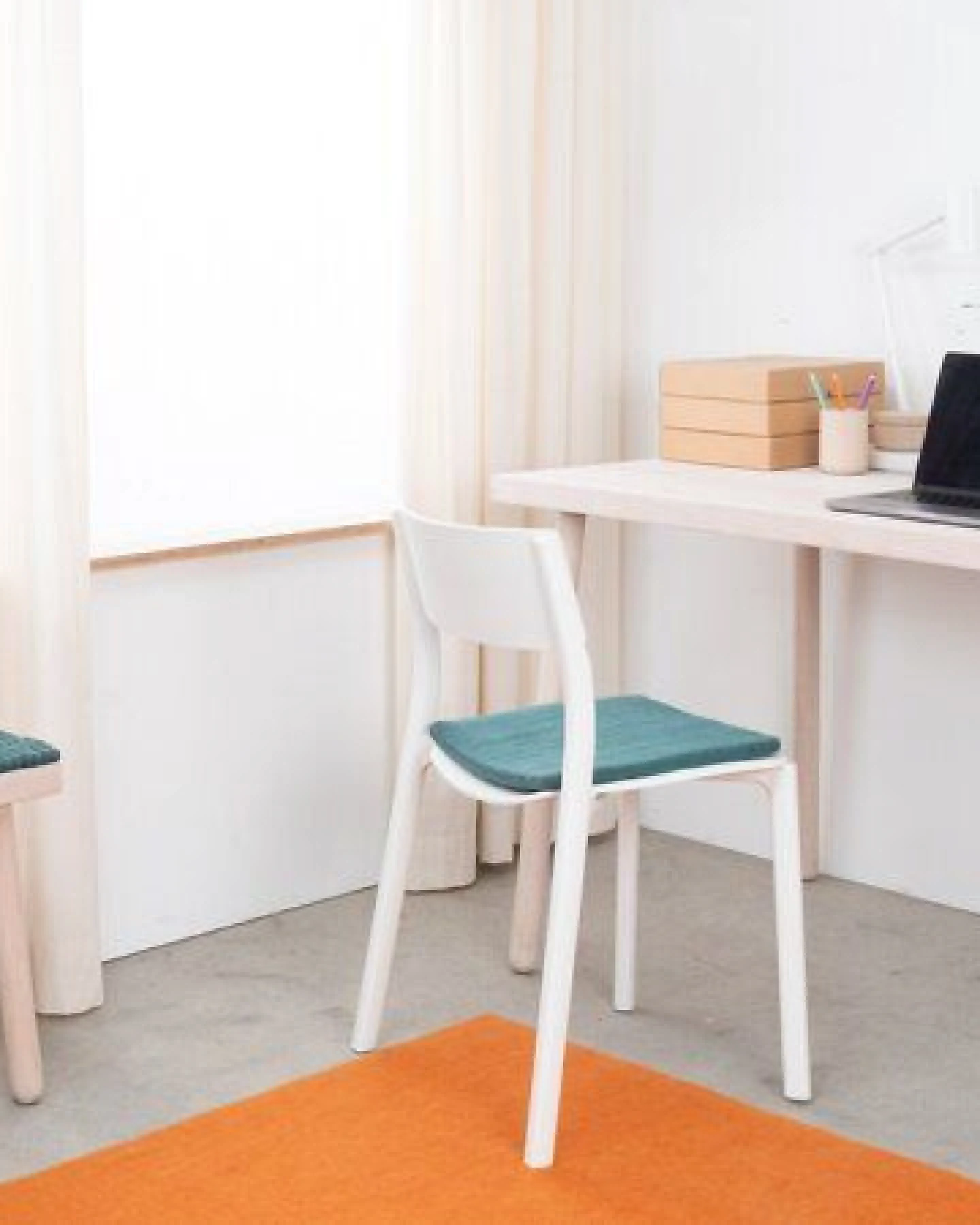 myfelt Flachfilz Sitzauflage (⌀ 36 cm, 36 x 36 cm) – Ansicht 3