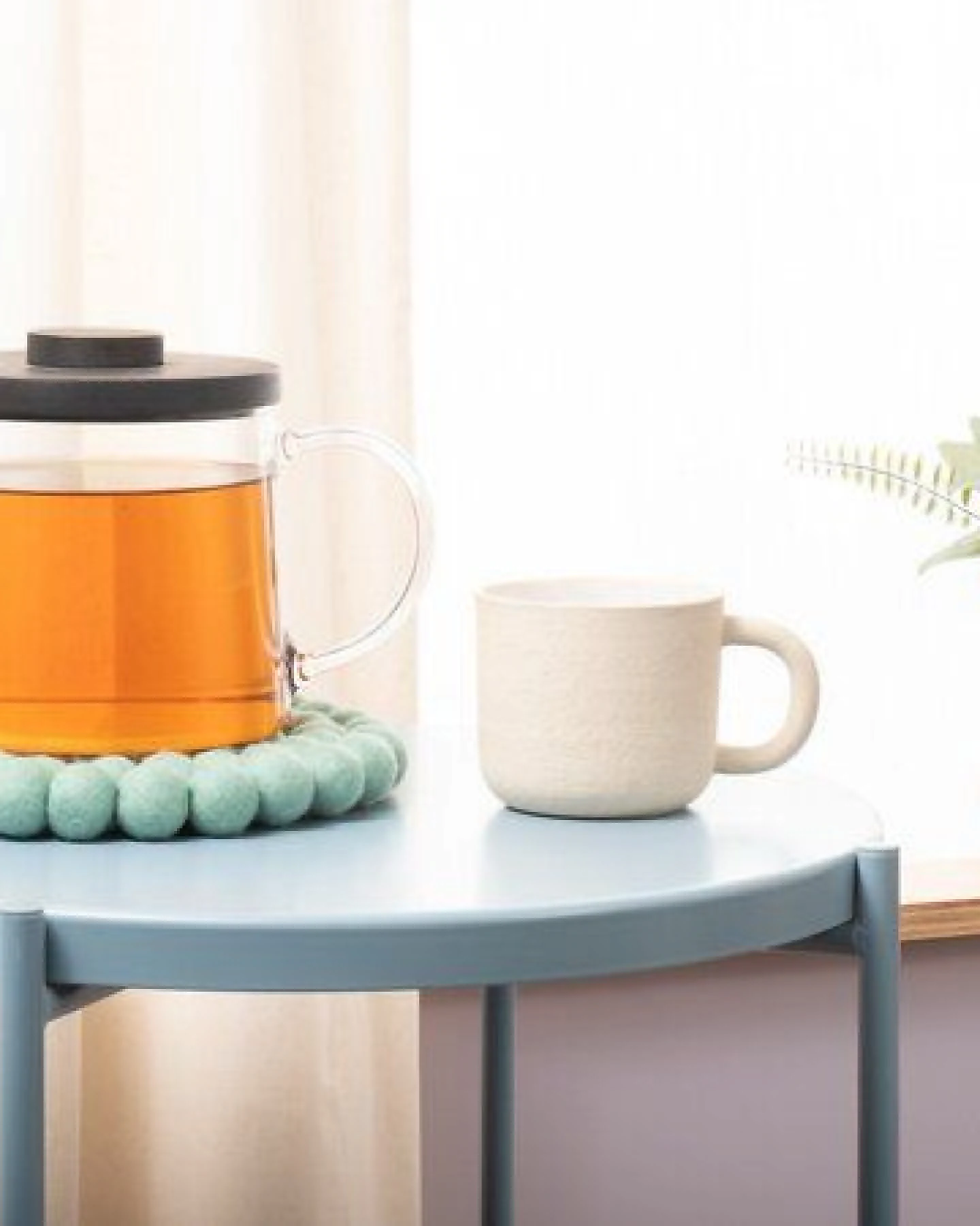 myfelt Filzkugel Topfuntersetzer (⌀ 20 cm) – Ansicht 3