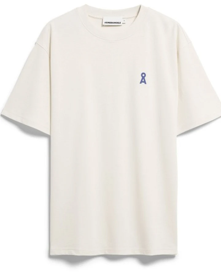 Produktseite: ARMEDANGELS - Maarkos No Plastic - T-Shirt Gr S weiß