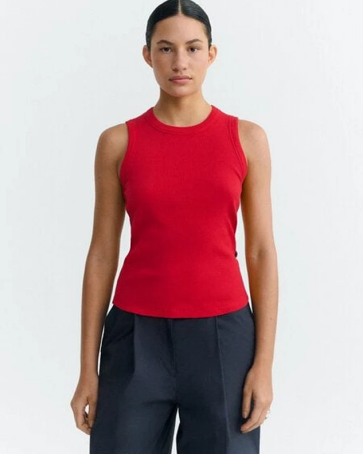 thinking mu Tank Top gerippt - Juliette Top - aus Biobaumwolle
