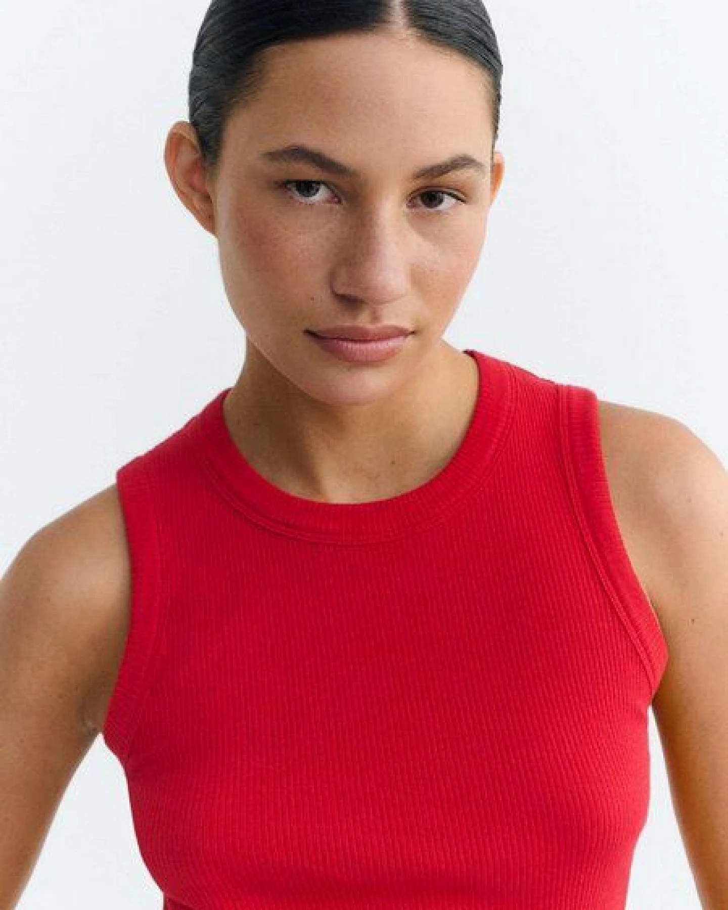 thinking mu Tank Top gerippt - Juliette Top - aus Biobaumwolle – Ansicht 4
