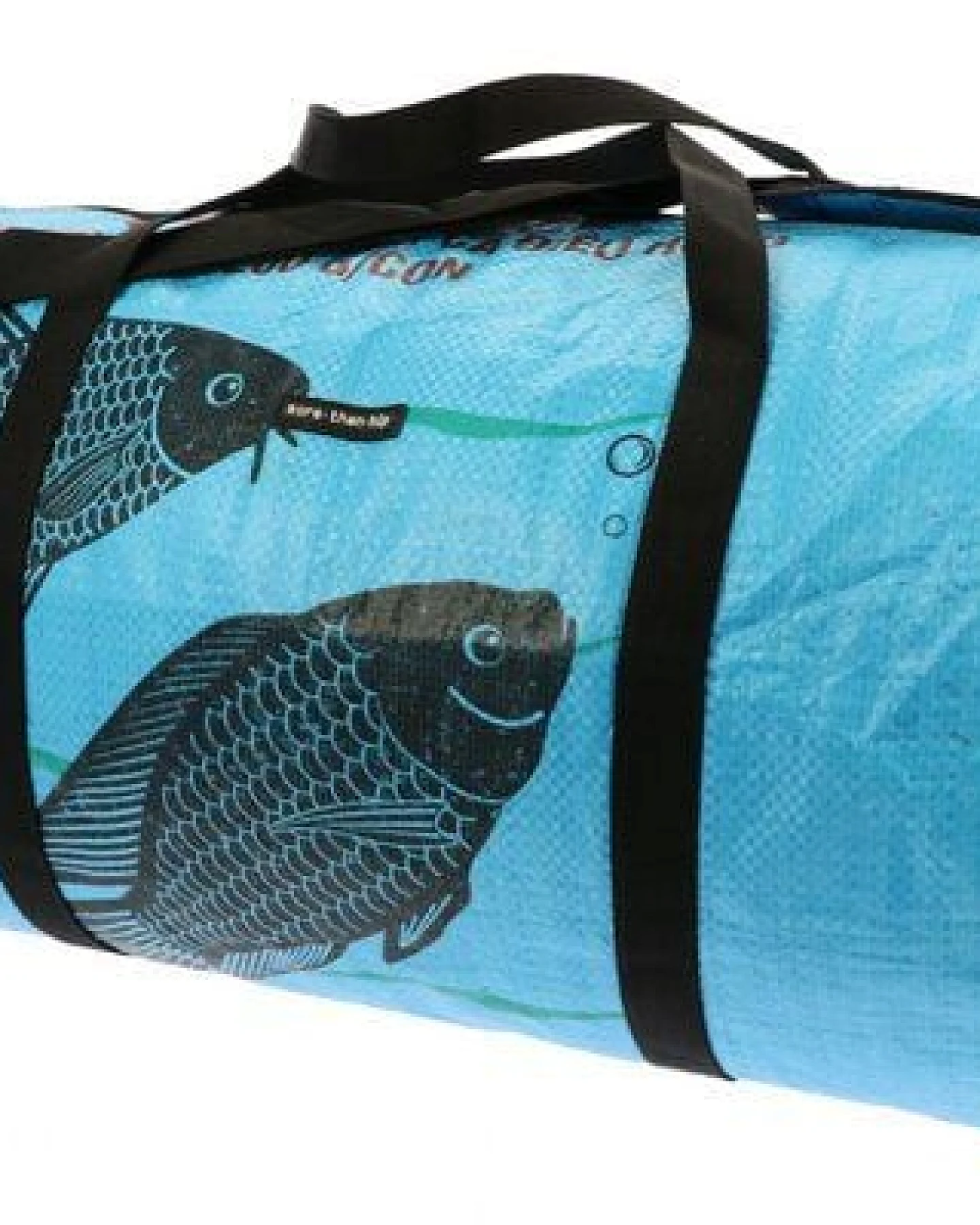MoreThanHip Wochenend- oder Sporttasche 40L aus recycelten Zement-oder Tierfuttersäcken - Jumbo – Ansicht 3