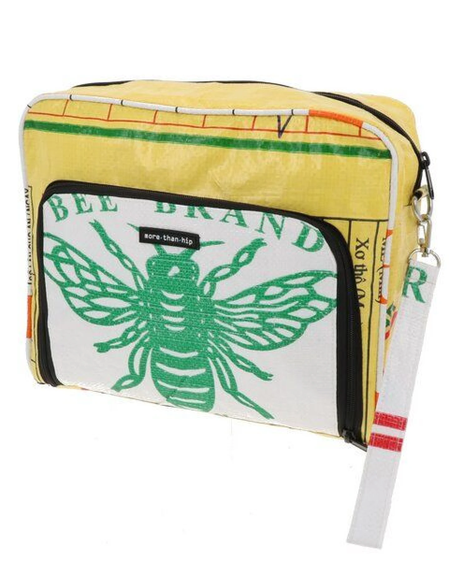 MoreThanHip XL Kulturtasche (6,5 Liter) aus recycelten Fischfutterbeuteln - Lexi – Ansicht 3