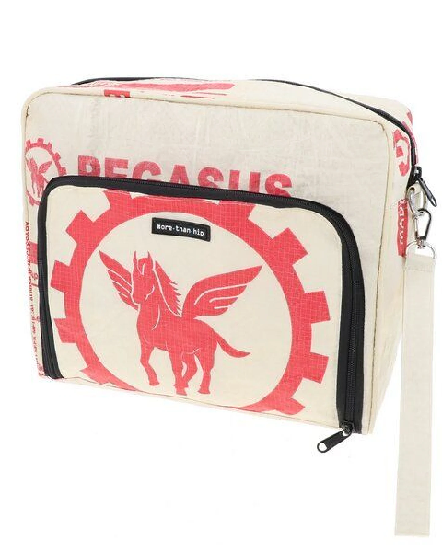 MoreThanHip XL Kulturtasche (6,5 Liter) aus recycelten Fischfutterbeuteln - Lexi – Ansicht 3