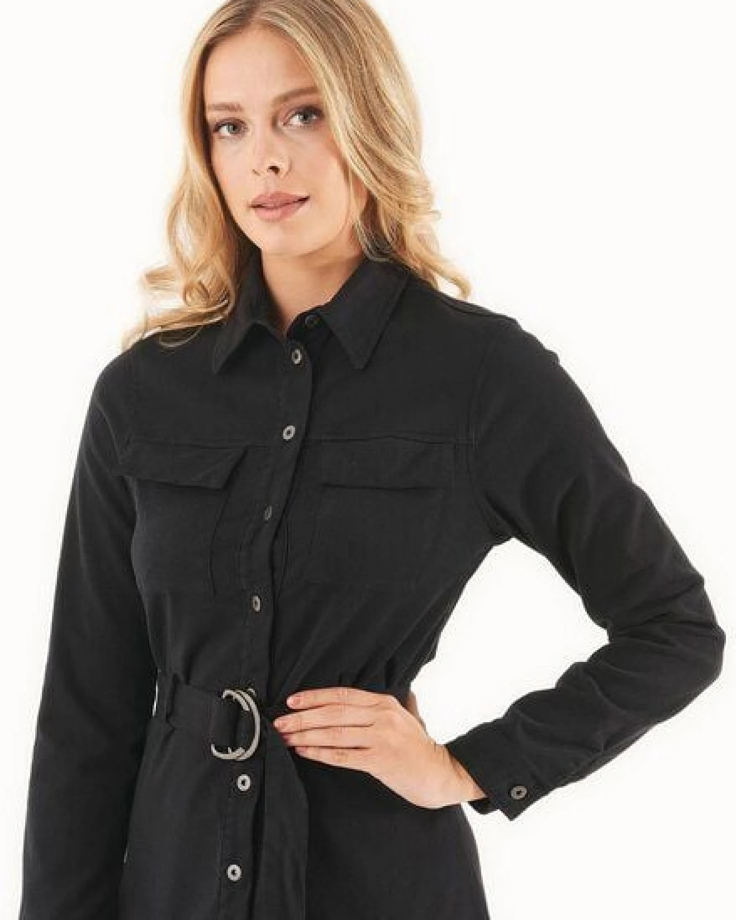 ORGANICATION Hemdblusenkleid aus TENCEL Lyocell und Bio-Baumwolle – Ansicht 4