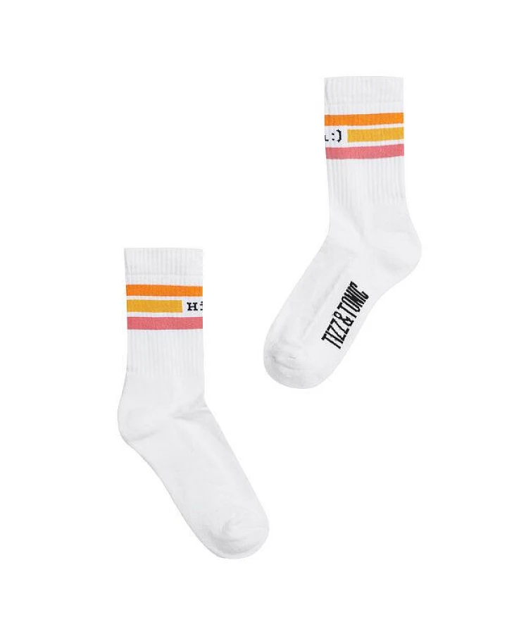 TIZZ & TONIC HI Unisex Recycelte Tennissocken