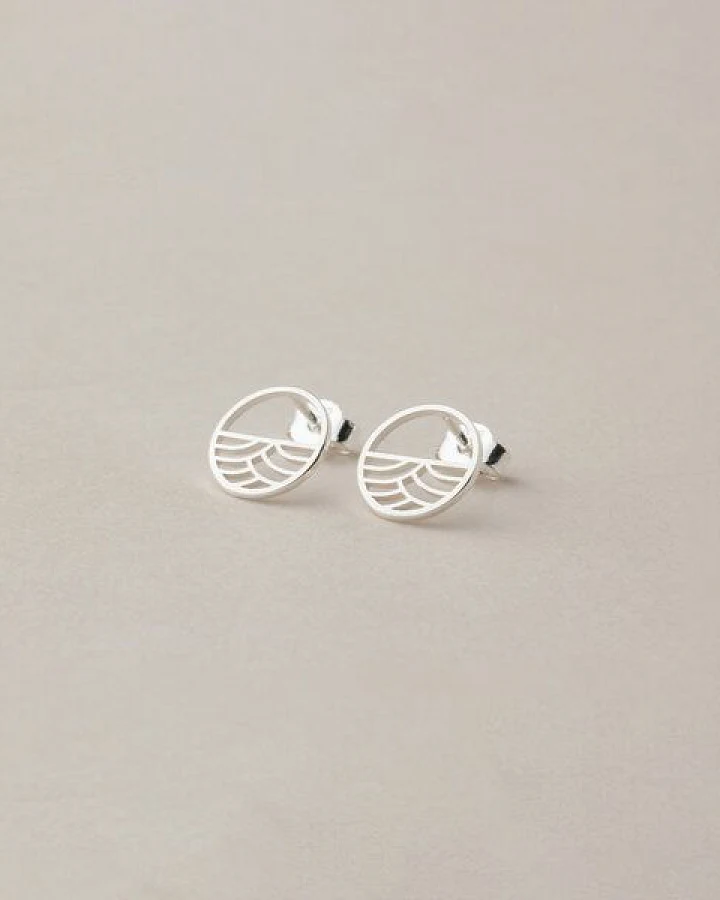 ChristinaPauls Slow jewellery Ohrstecker Kinki, Mini in Silber und Gold