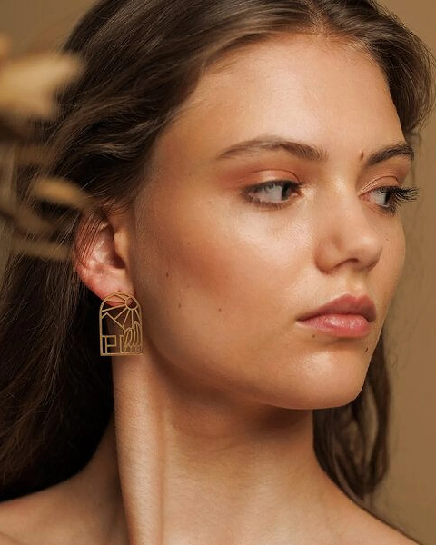 ChristinaPauls Slow jewellery Ohrstecker Canela in Silber oder Gold – Ansicht 2