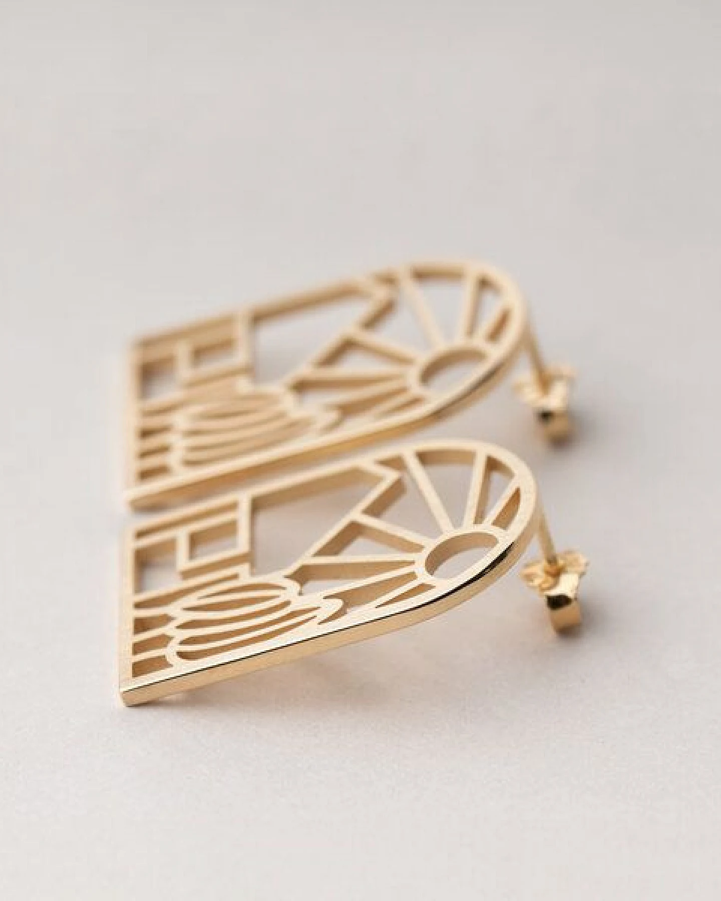 ChristinaPauls Slow jewellery Ohrstecker Canela in Silber oder Gold – Ansicht 3