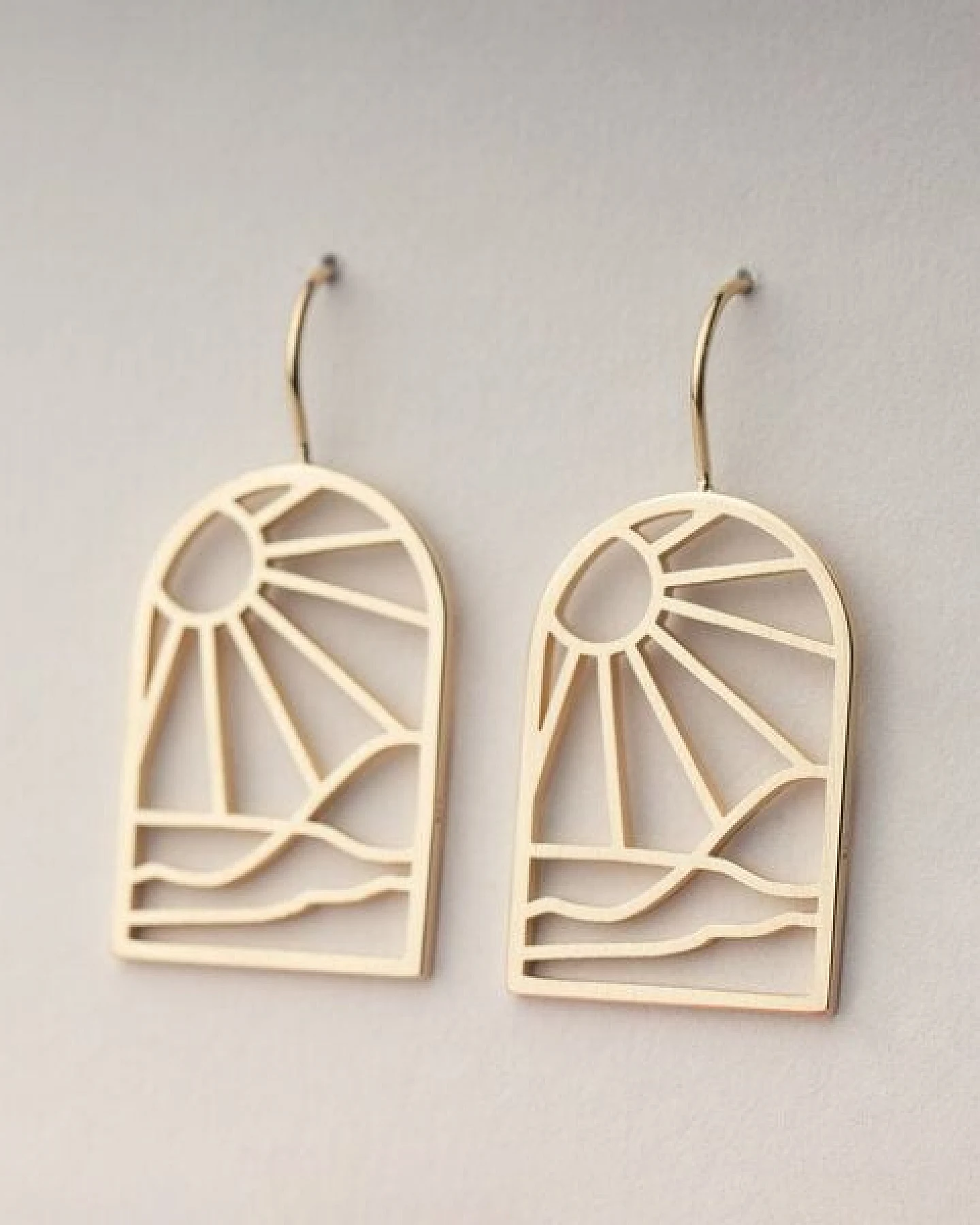 ChristinaPauls Slow jewellery Ohrhänger Onda in Silber oder Gold – Ansicht 3