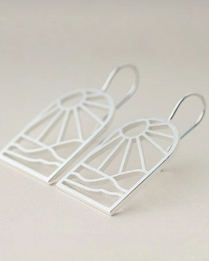 ChristinaPauls Slow jewellery Ohrhänger Onda in Silber oder Gold