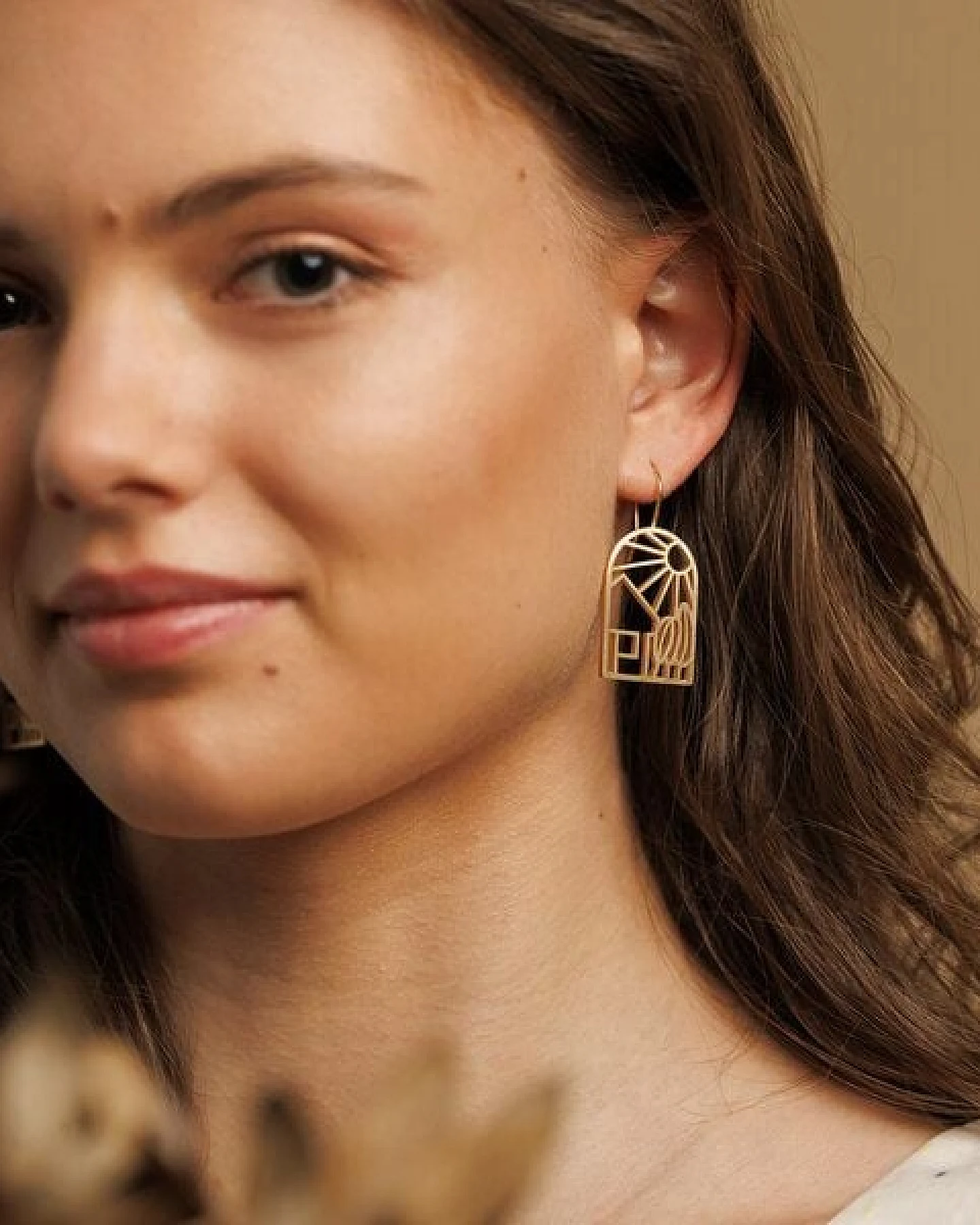 ChristinaPauls Slow jewellery Ohrhänger Canela in Silber oder Gold – Ansicht 4