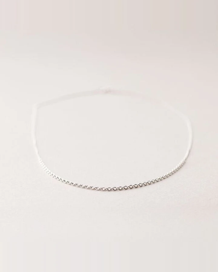 ChristinaPauls Slow jewellery Feine Gliederkette Mea in Gold und Silber