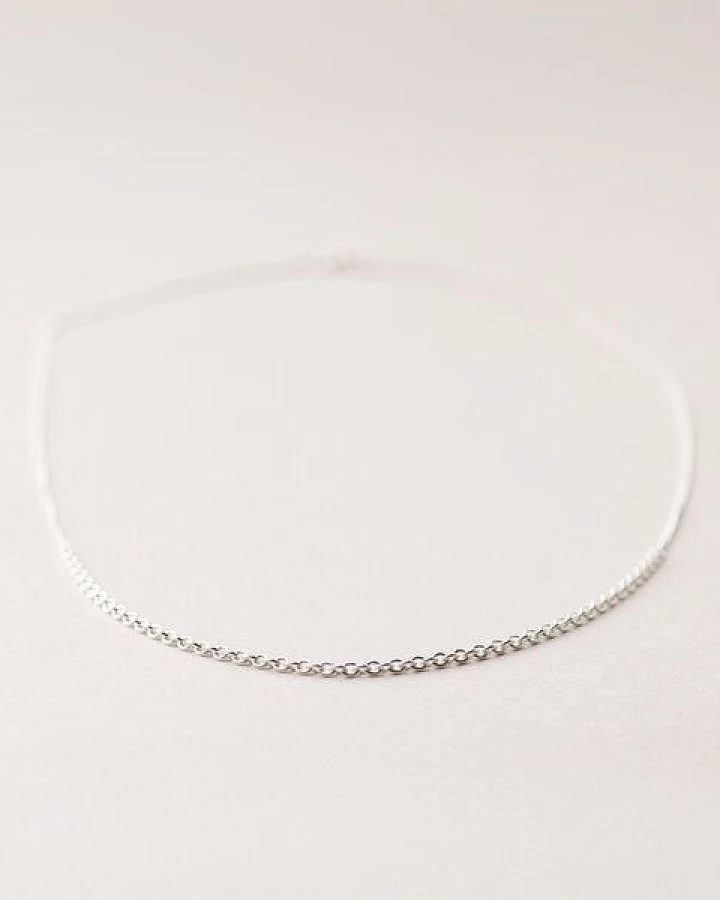 ChristinaPauls Slow jewellery Feine Gliederkette Mea in Gold und Silber