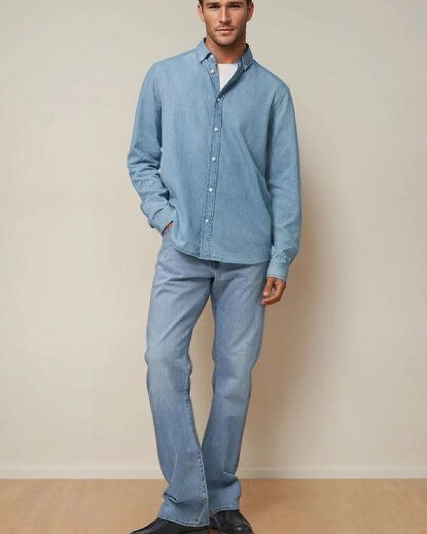 TORLAND Denimshirt DENNIS aus Bio-Baumwolle – Ansicht 2