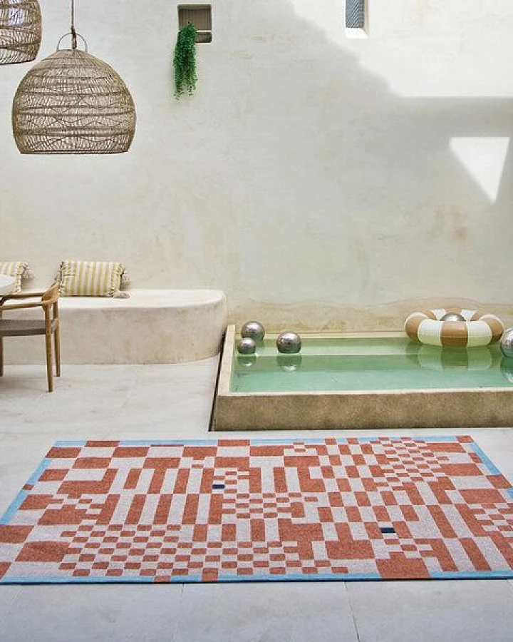 Louis De Poortere Teppich CRAFT CHESS