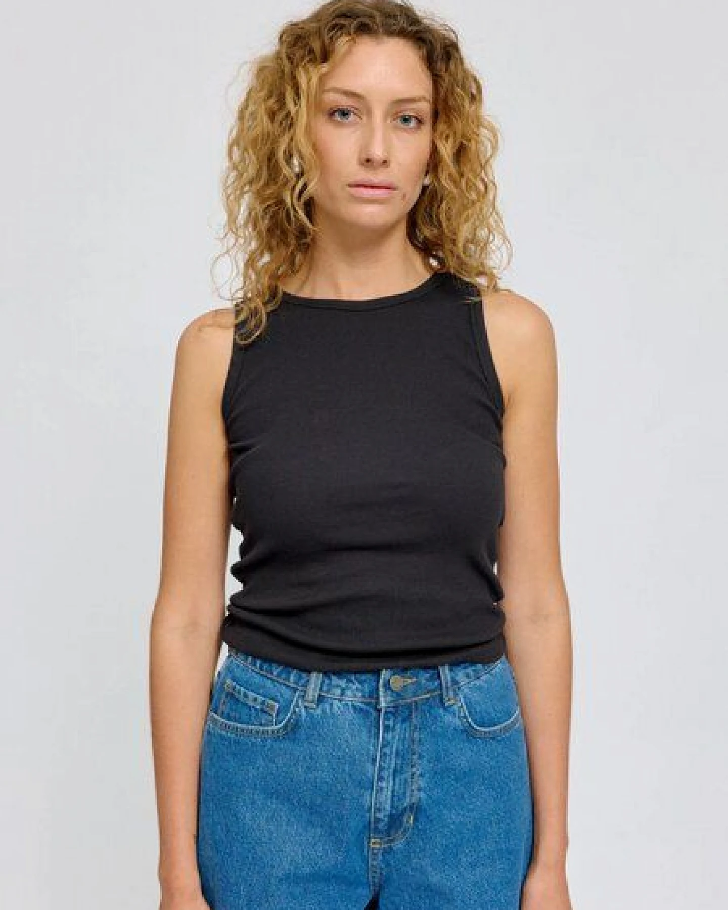 Mazine Basic Tank Top für Frauen - aus Biobaumwolle – Ansicht 2