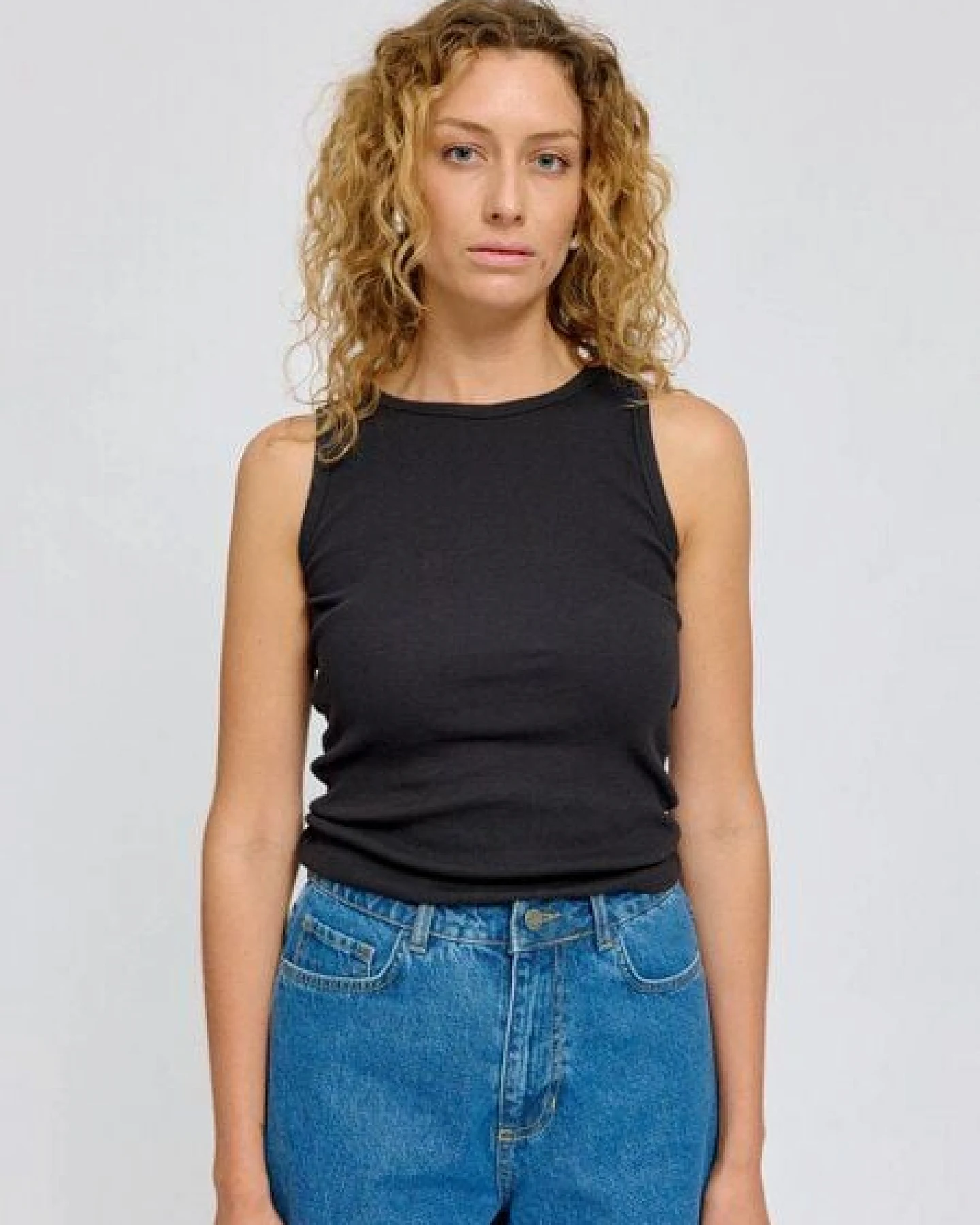 Mazine Basic Tank Top für Frauen - aus Biobaumwolle – Ansicht 2