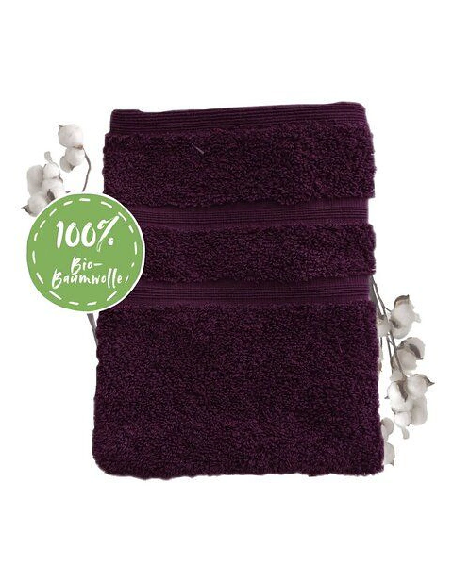 NATURAWALK Handtuch aus 100% Bio-Baumwolle – Ansicht 3