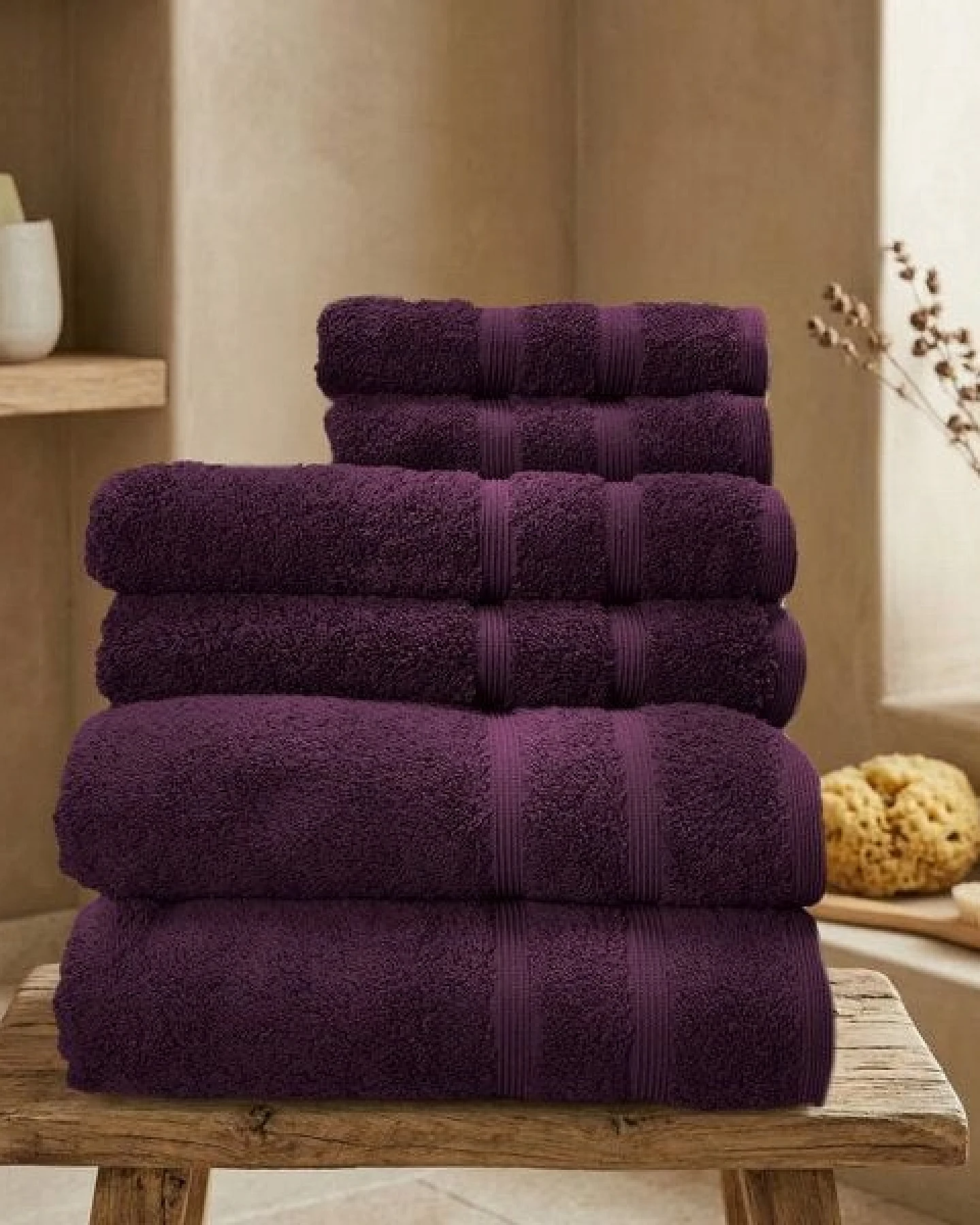 NATURAWALK Handtuch aus 100% Bio-Baumwolle – Ansicht 2