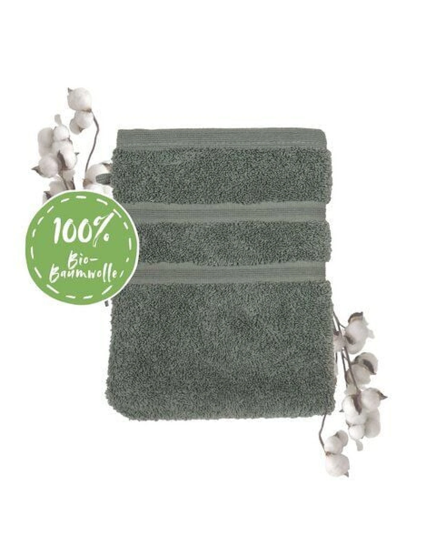 NATURAWALK Handtuch aus 100% Bio-Baumwolle – Ansicht 2