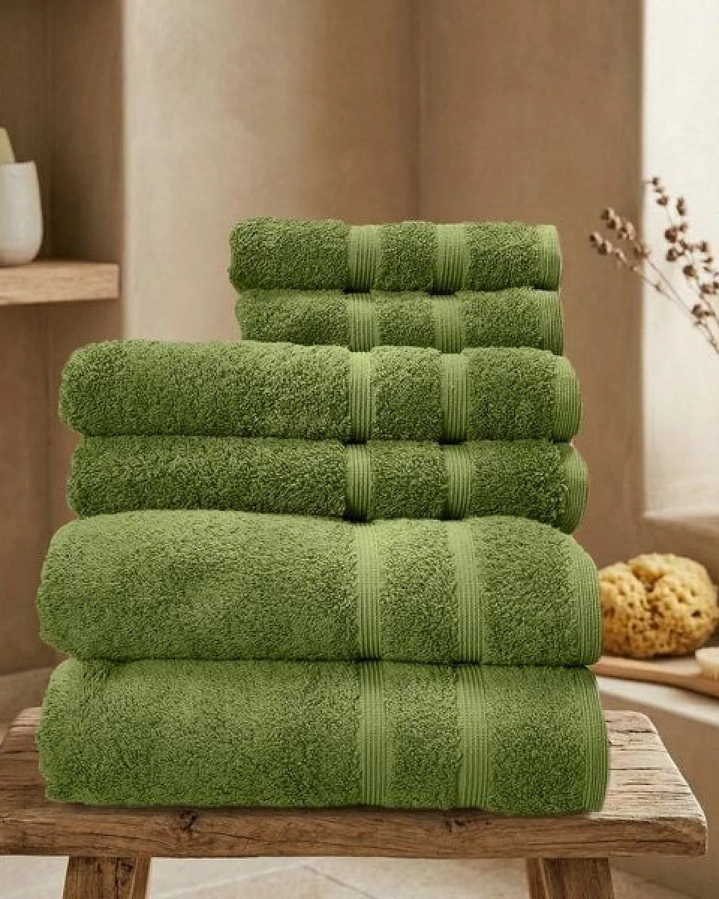 NATURAWALK Handtuch aus 100% Bio-Baumwolle – Ansicht 2