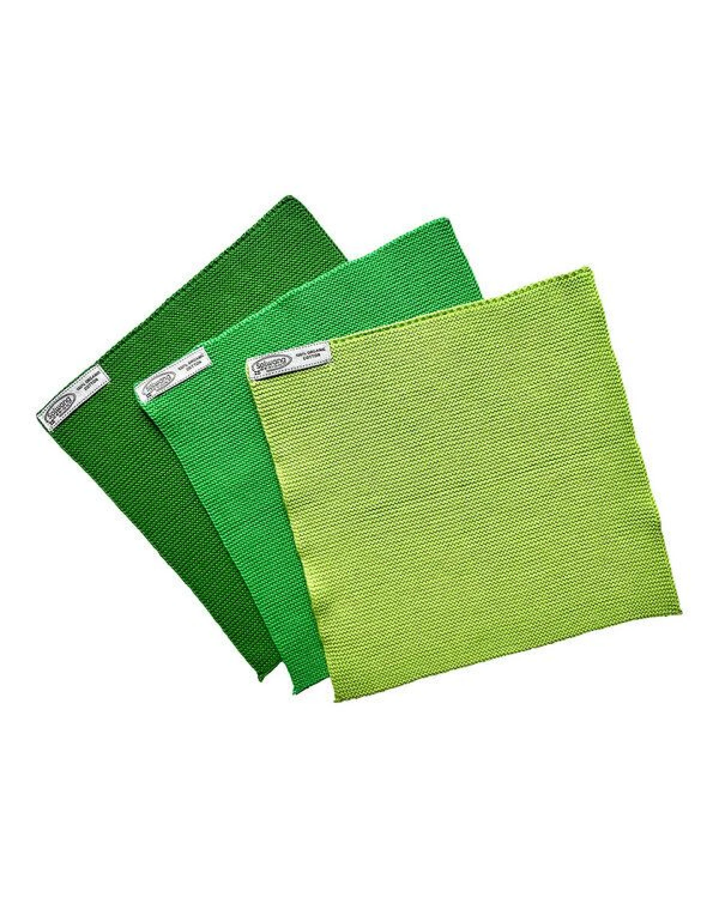 Solwang Design 3er-Set Spültücher aus 100% Biobaumwolle, leuchtende Farben – Ansicht 2