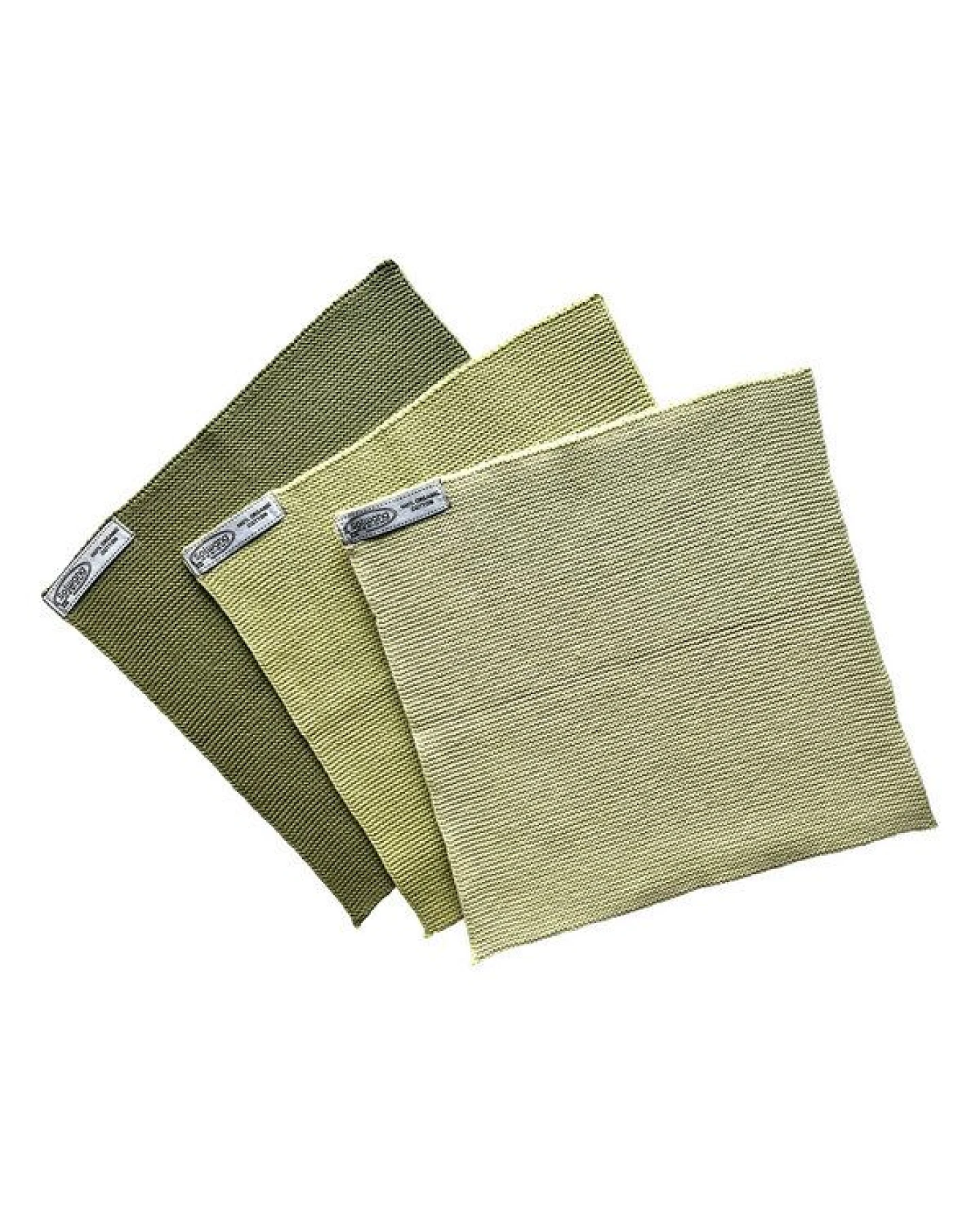 Solwang Design 3er-Set Spültücher aus 100% Biobaumwolle, Pastell-Farben – Ansicht 2