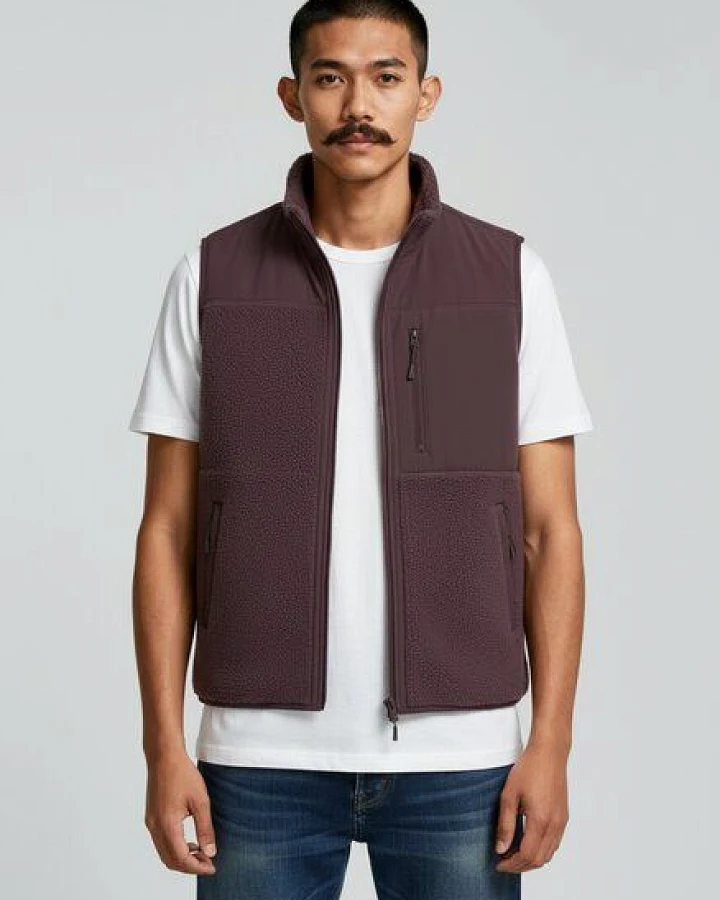 Unipolar Fleece-Weste Modell: Lin
